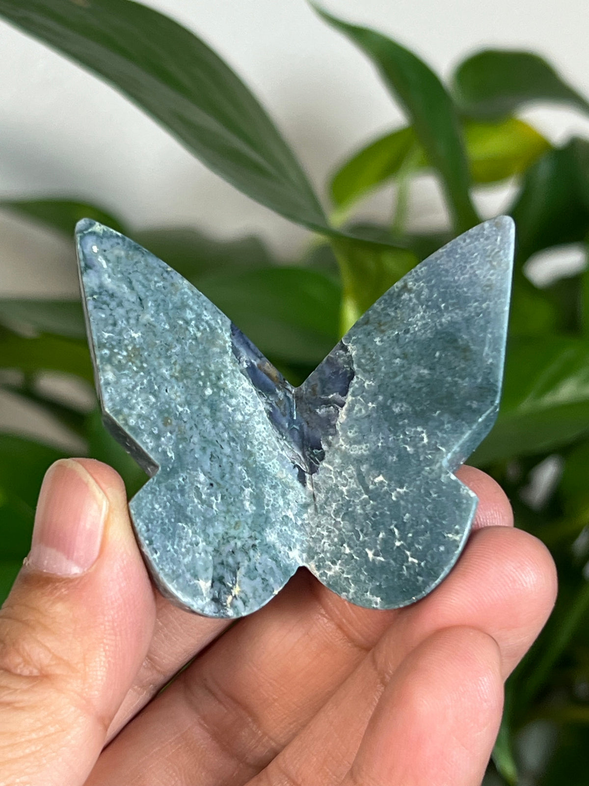 Grape Agate 3D Butterflies