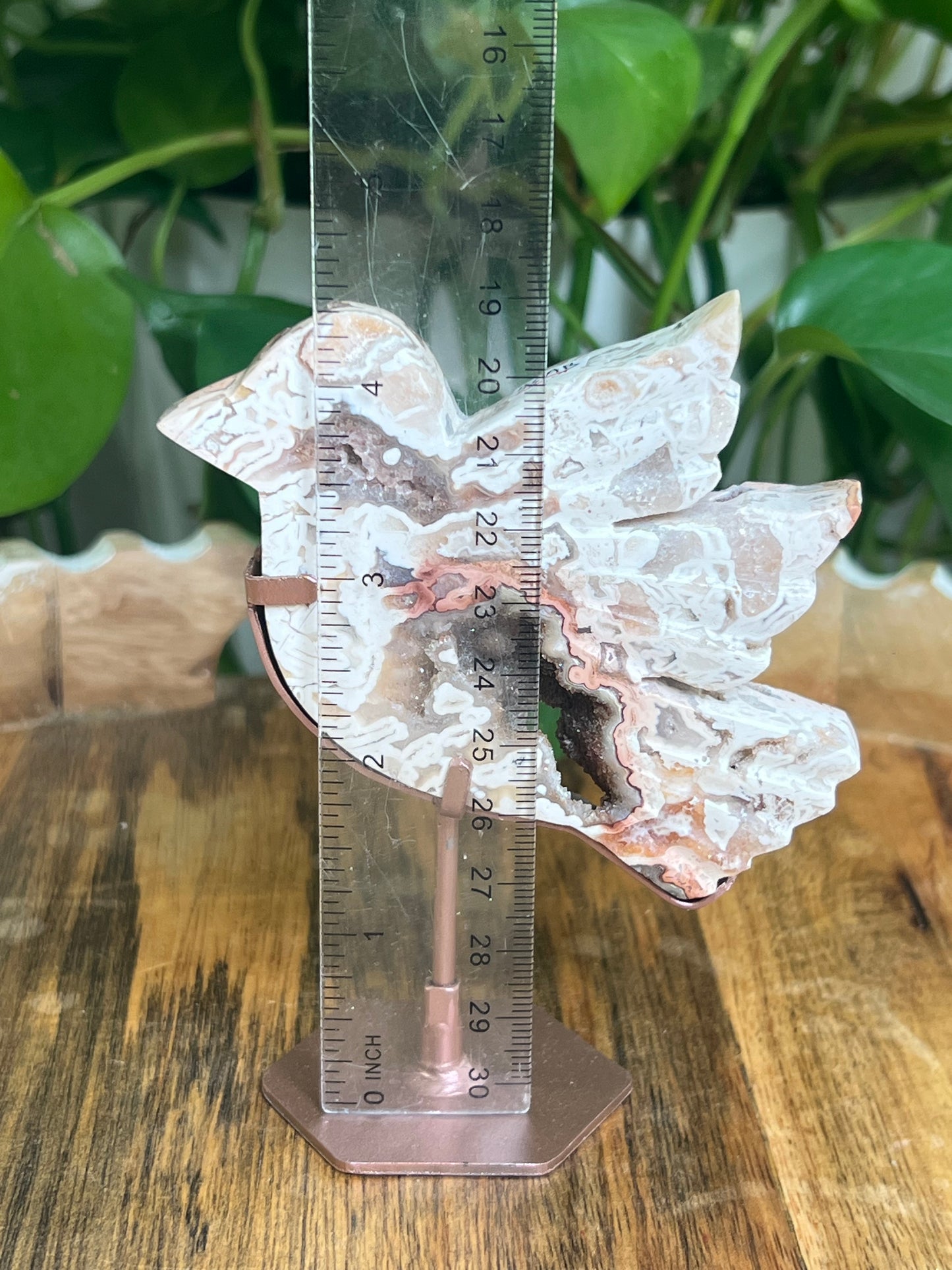 Tube Agate Bird: AB