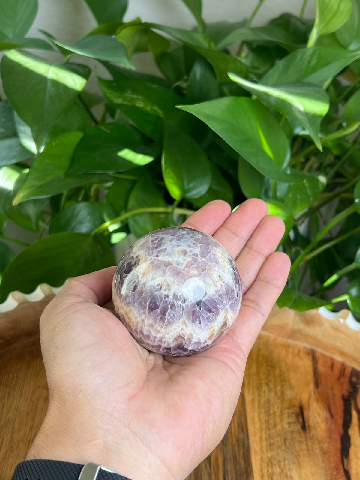 Indonesian Amethyst Sphere: AC