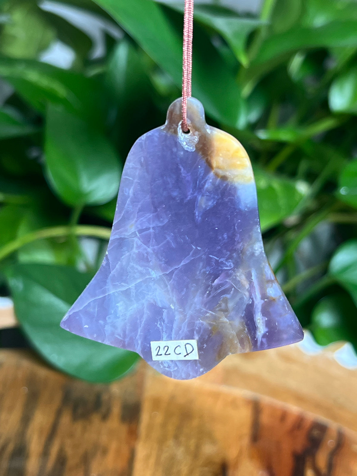 Purple Chalcedony Ornament Bell: CD