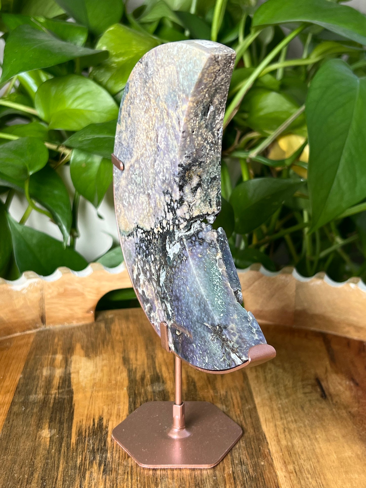 Grape Agate Moon