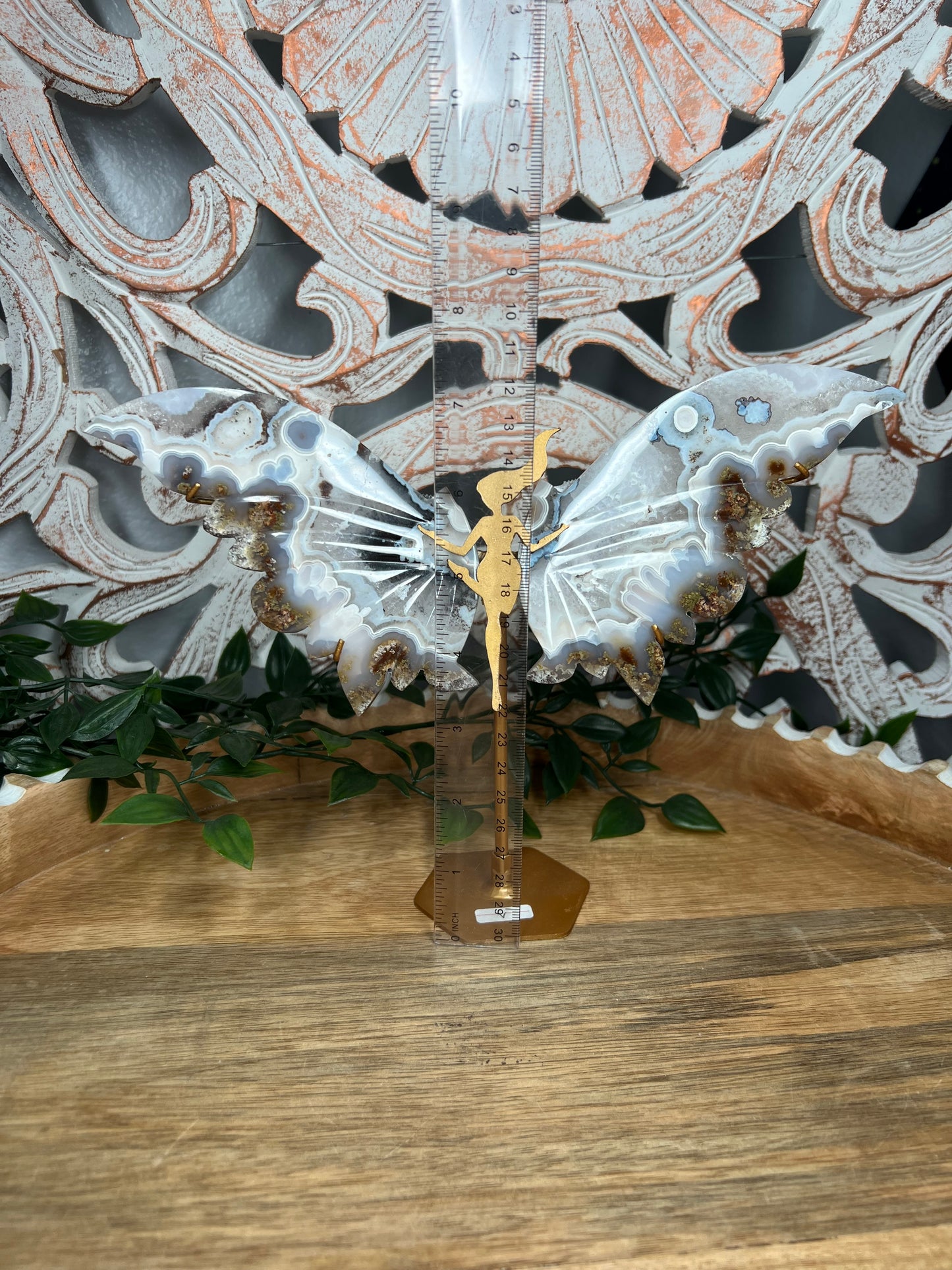 Scenic Moss Agate Wings