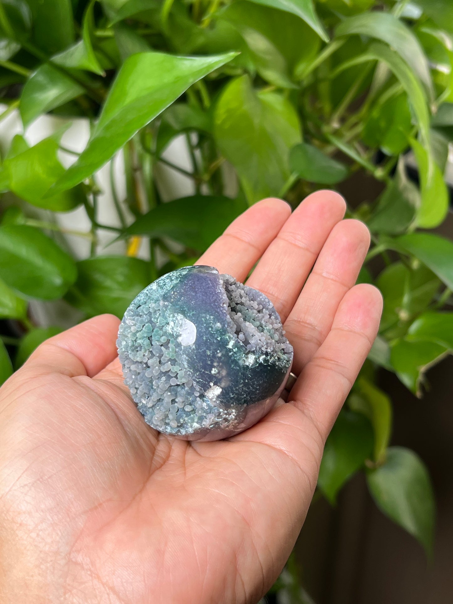 Grape Agate Sphere