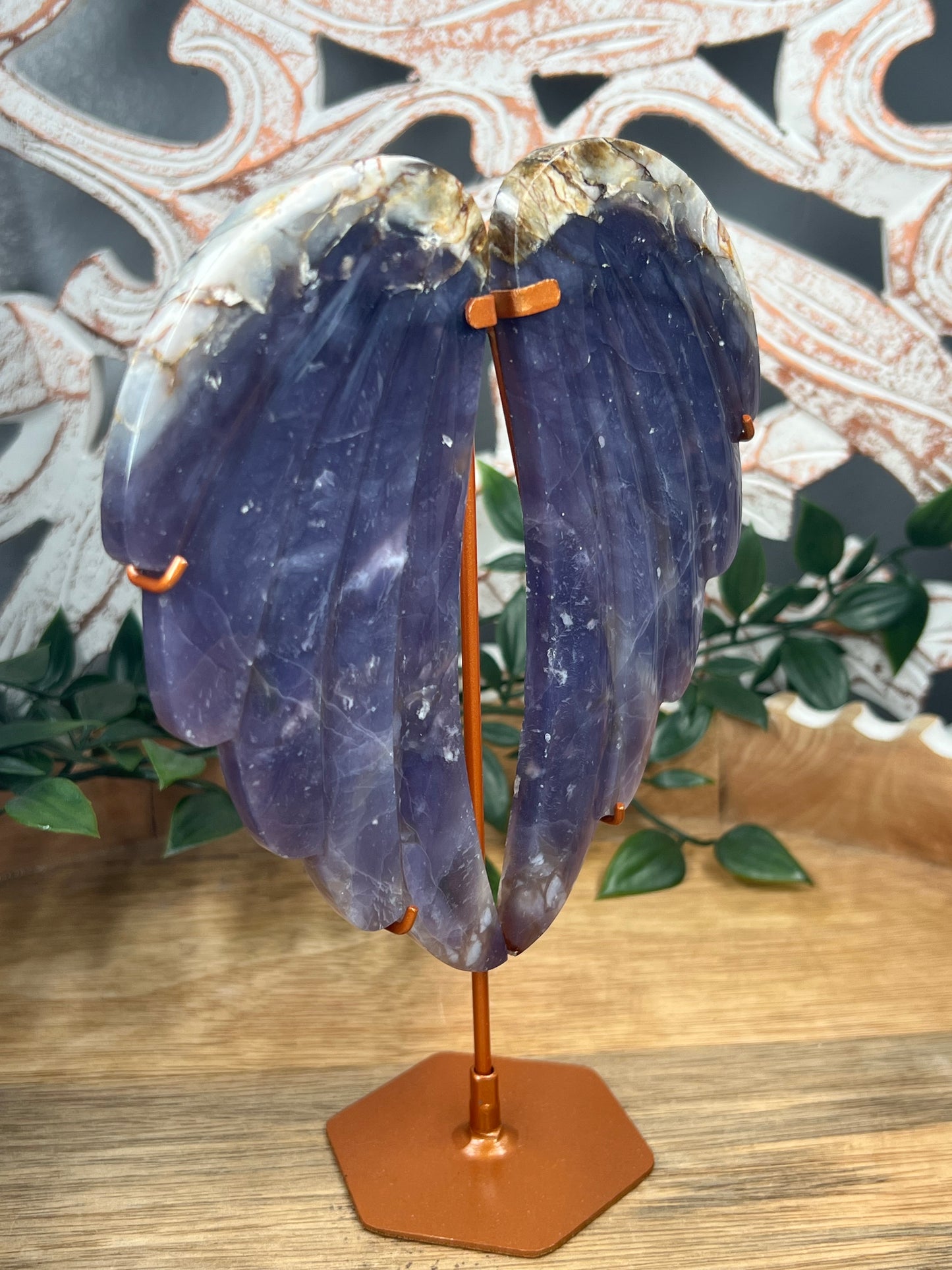 Purple Chalcedony Wings