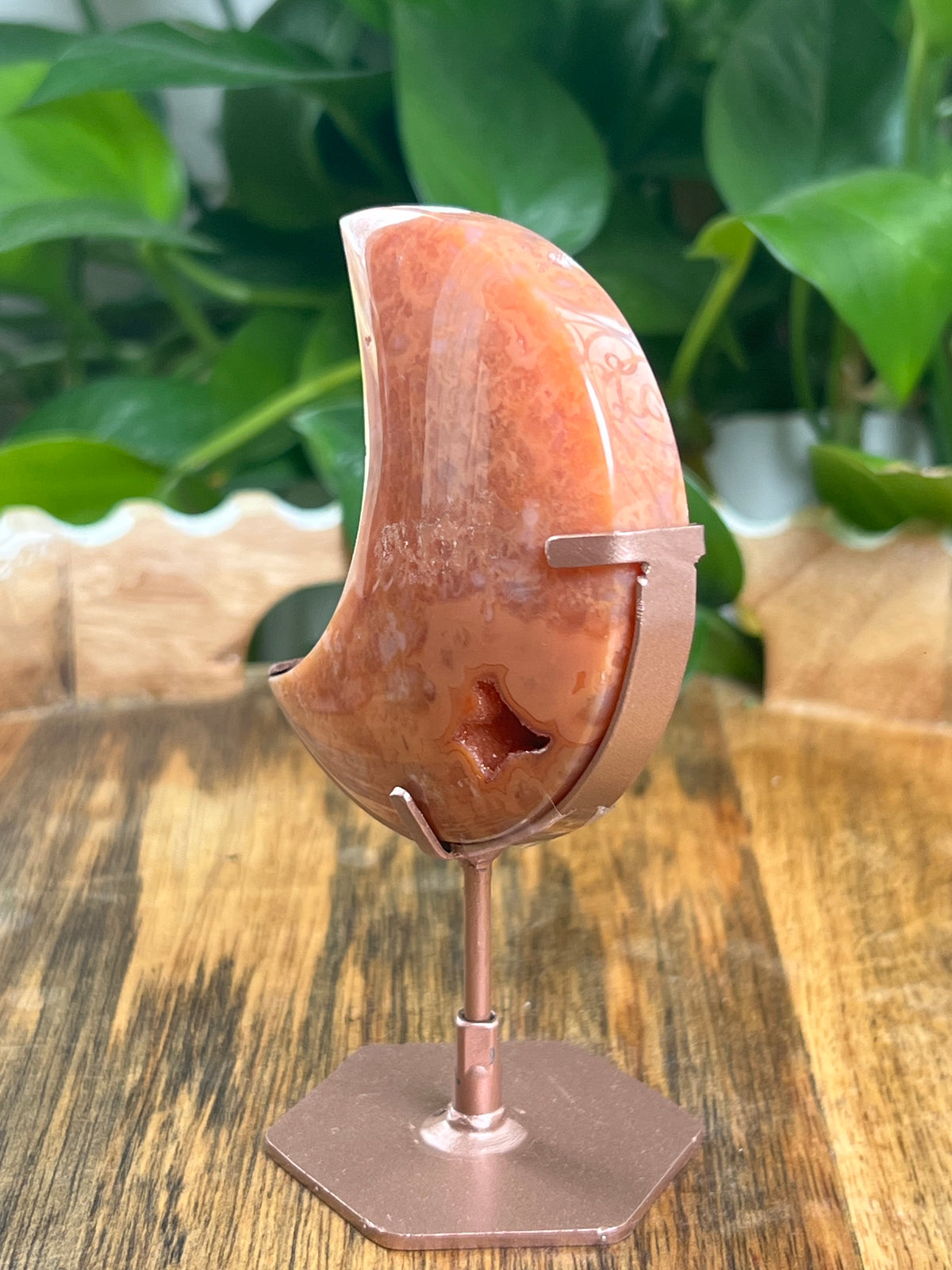 Carnelian Mini Moon: Hi