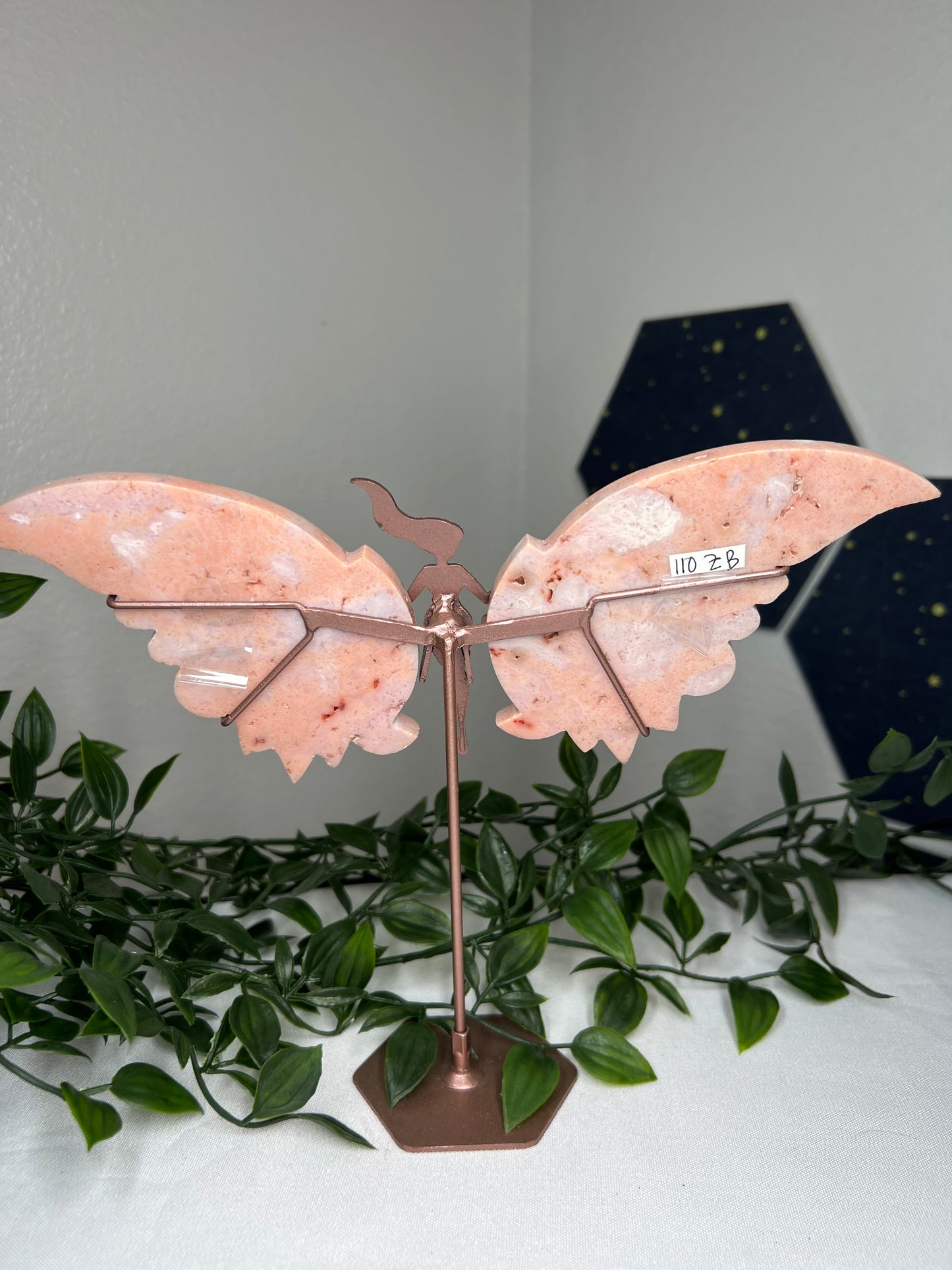 Pink Carnelian Wings