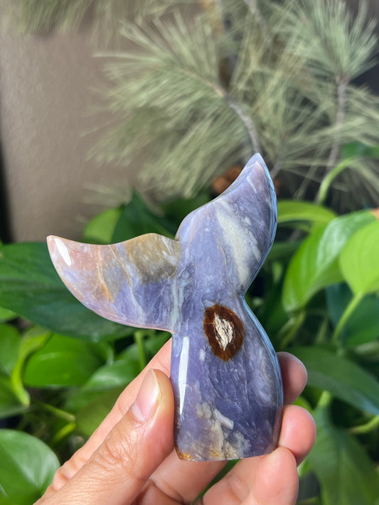 Purple Chalcedony Tail