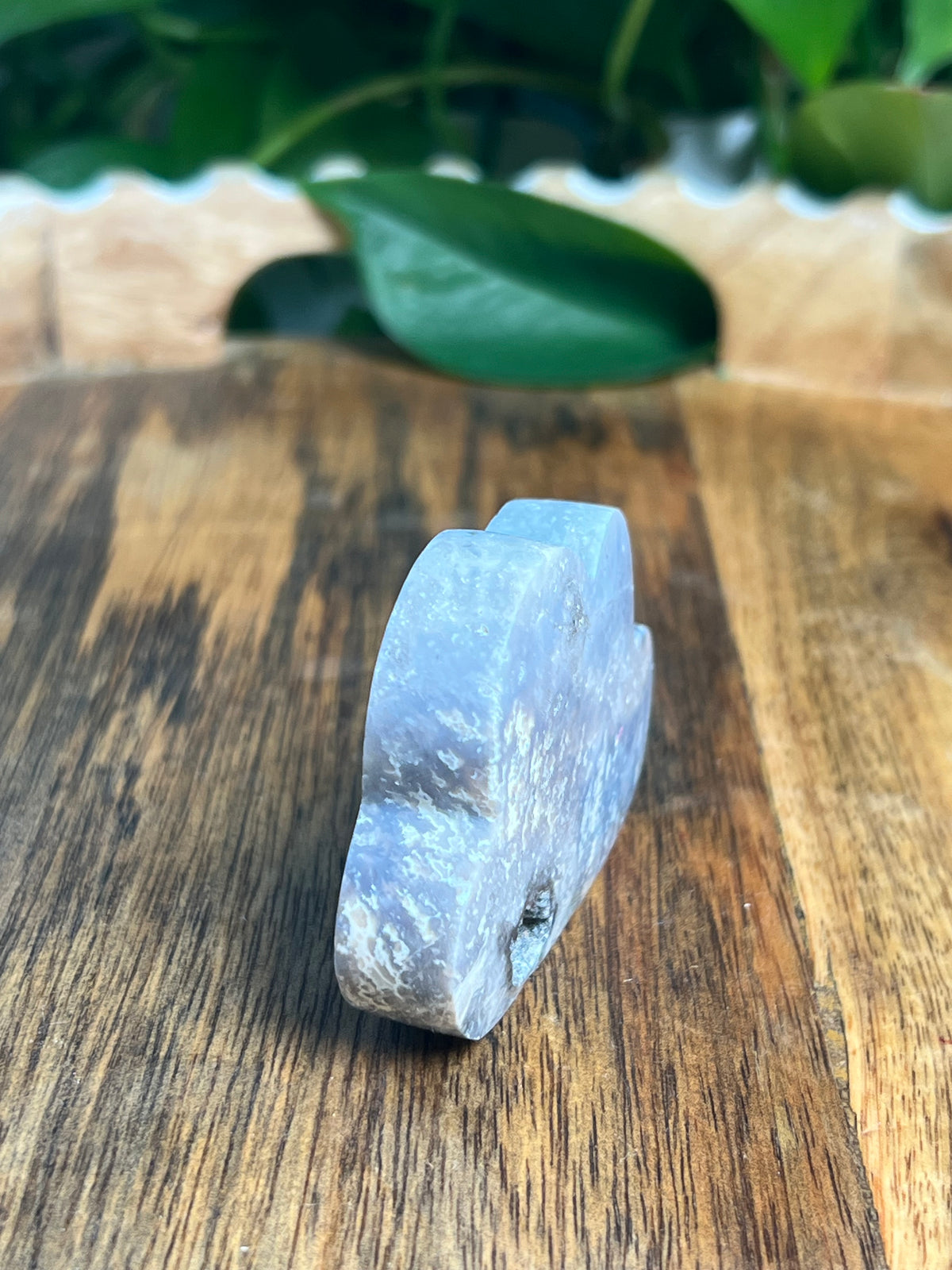 Blue Plume Agate Mini Cloud: PS