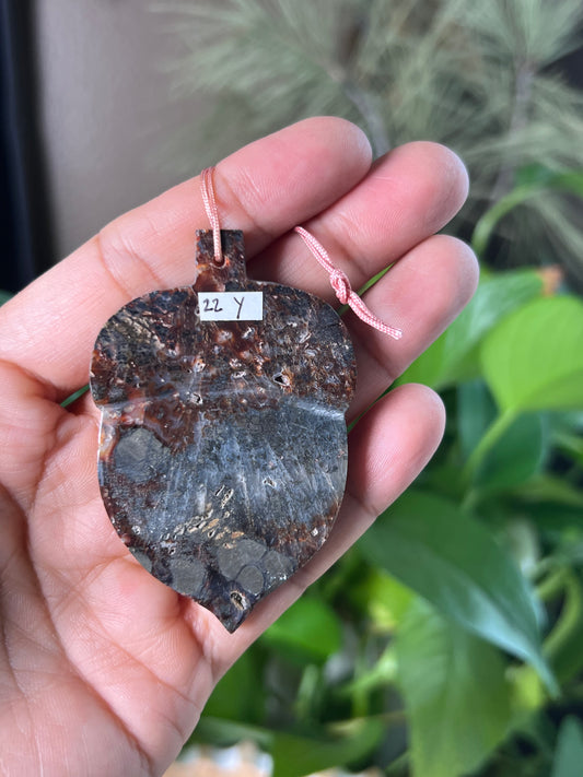 Marcasite Acorn Ornament