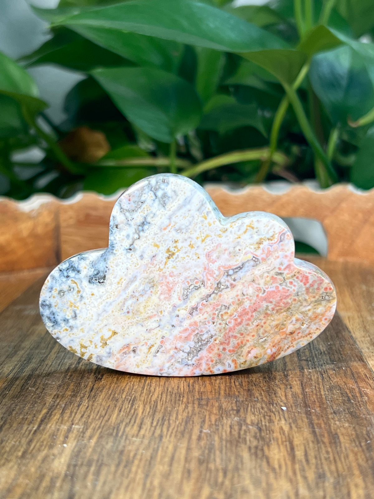 Sea Jasper Self Standing Small Clouds