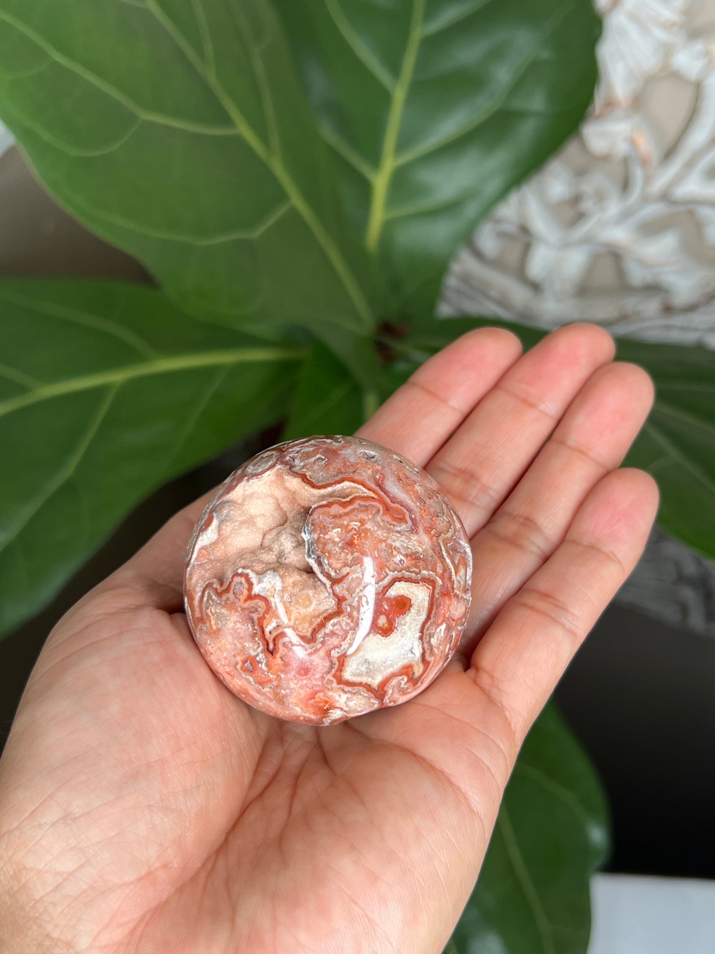 Crazy Lace Agate Sphere