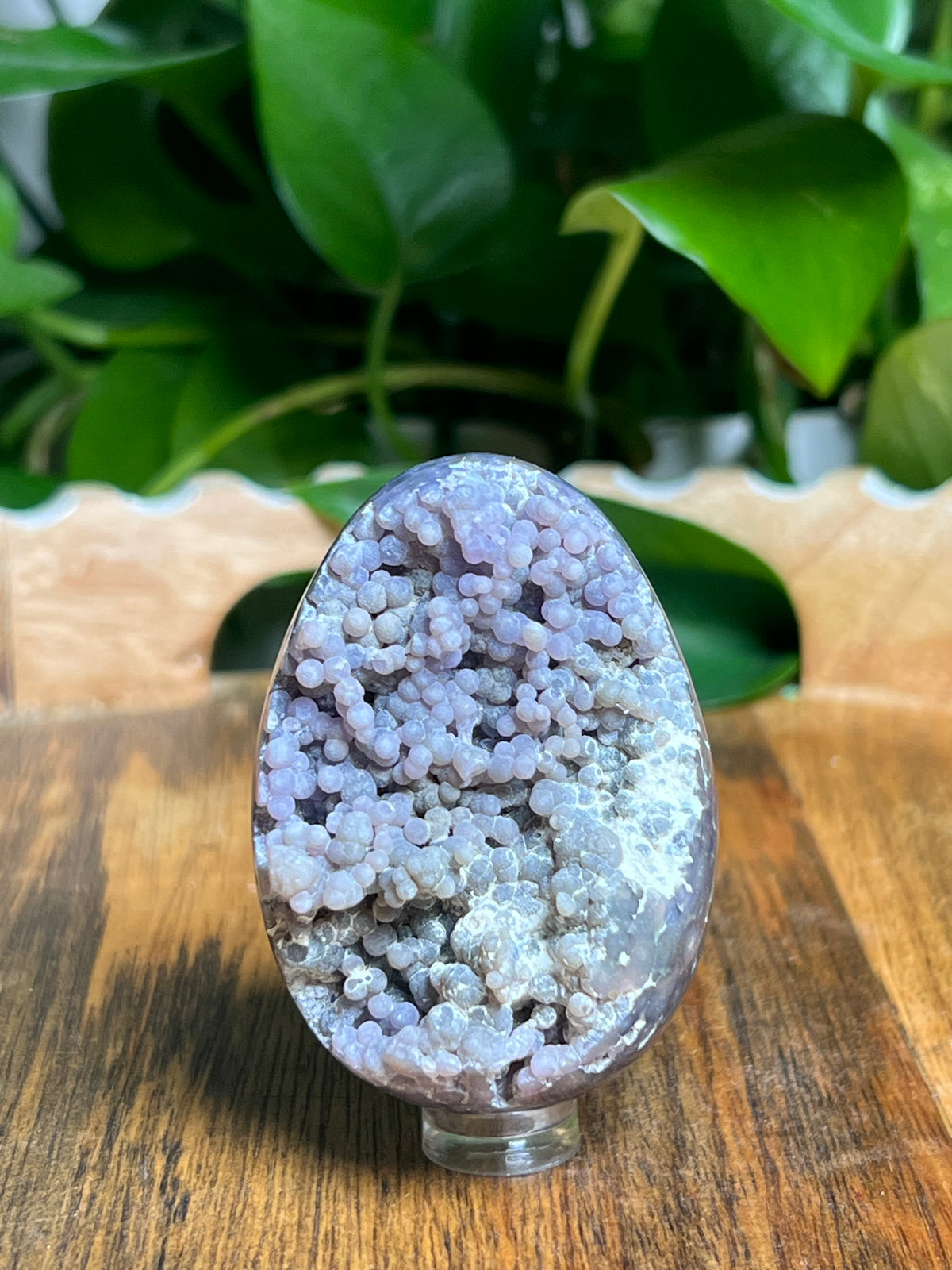 Grape Agate Egg: NC