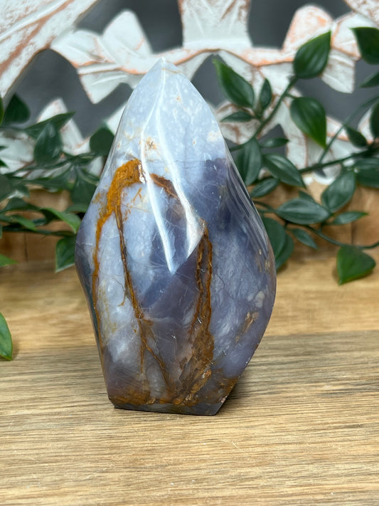 Purple Chalcedony Flame