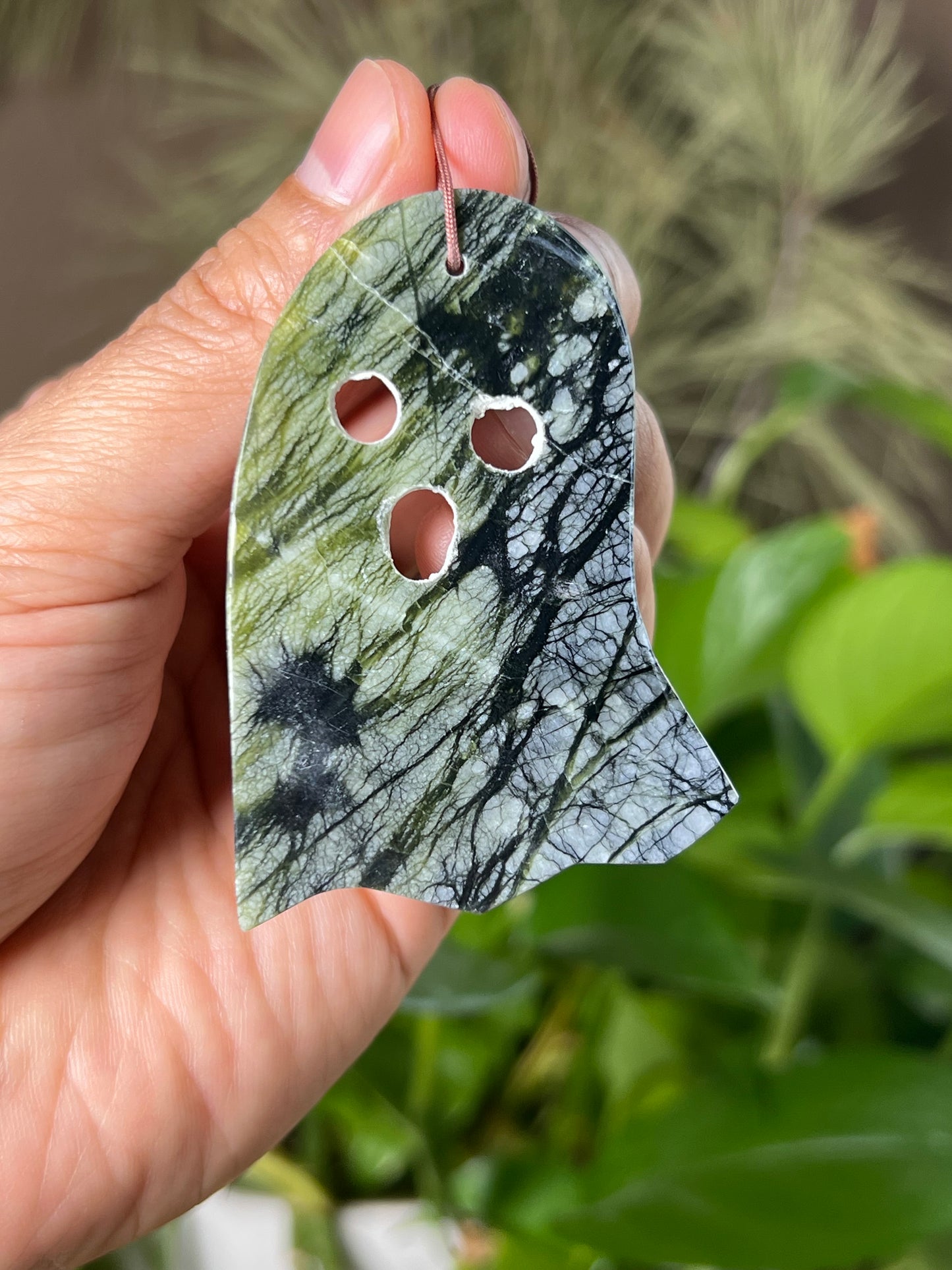 Idocrase Ghost Ornament