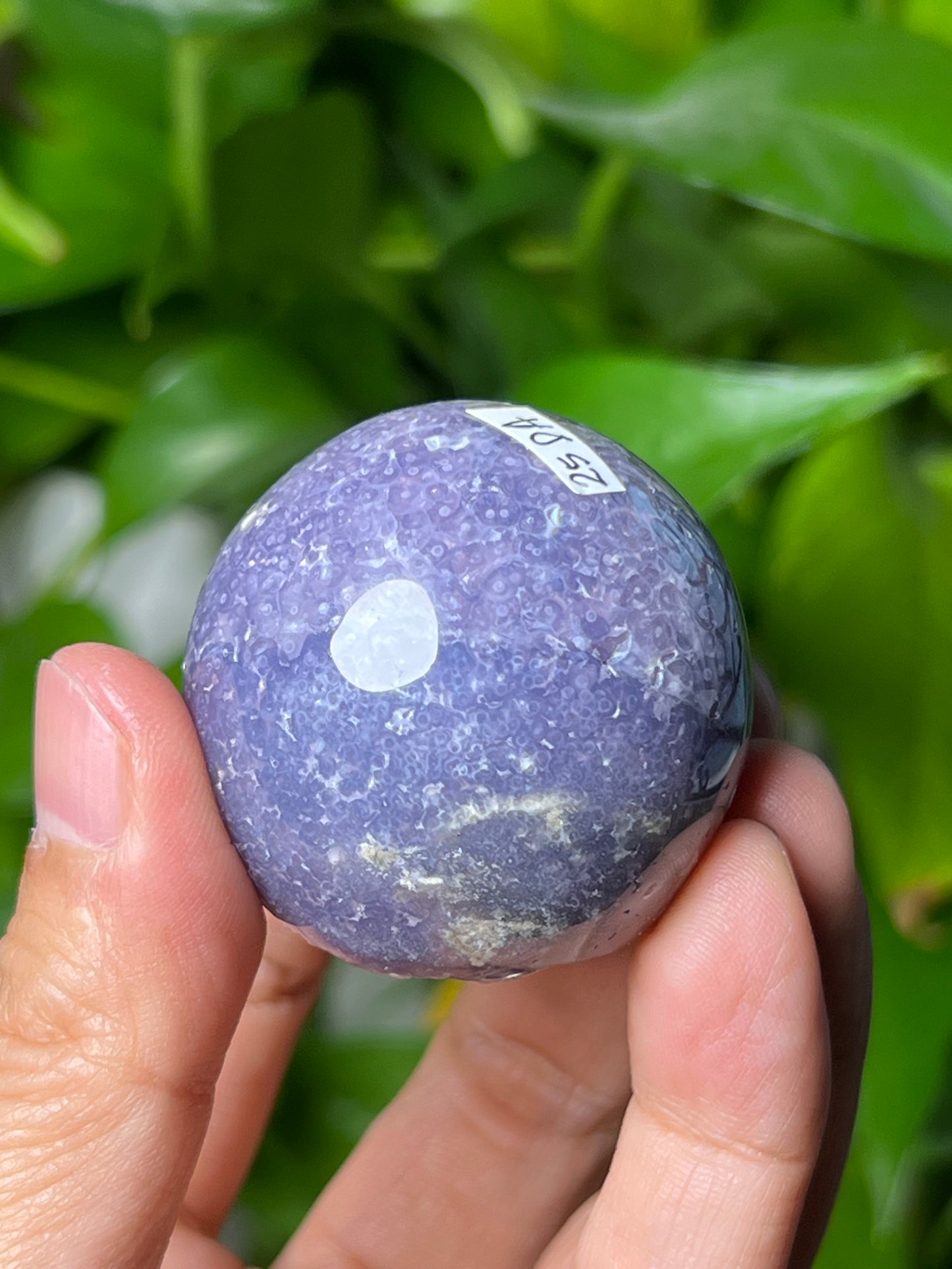 Grape Agate Sphere