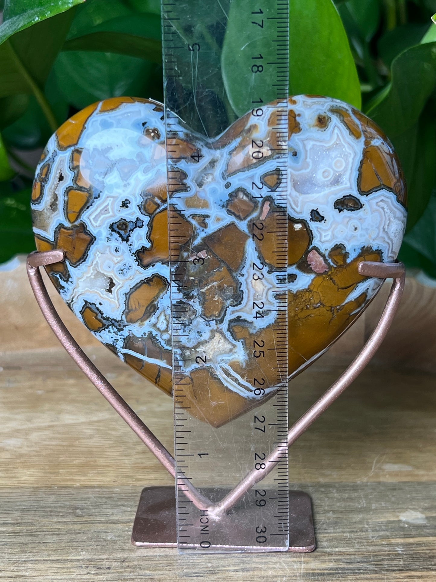 Brecciated Jasper Heart