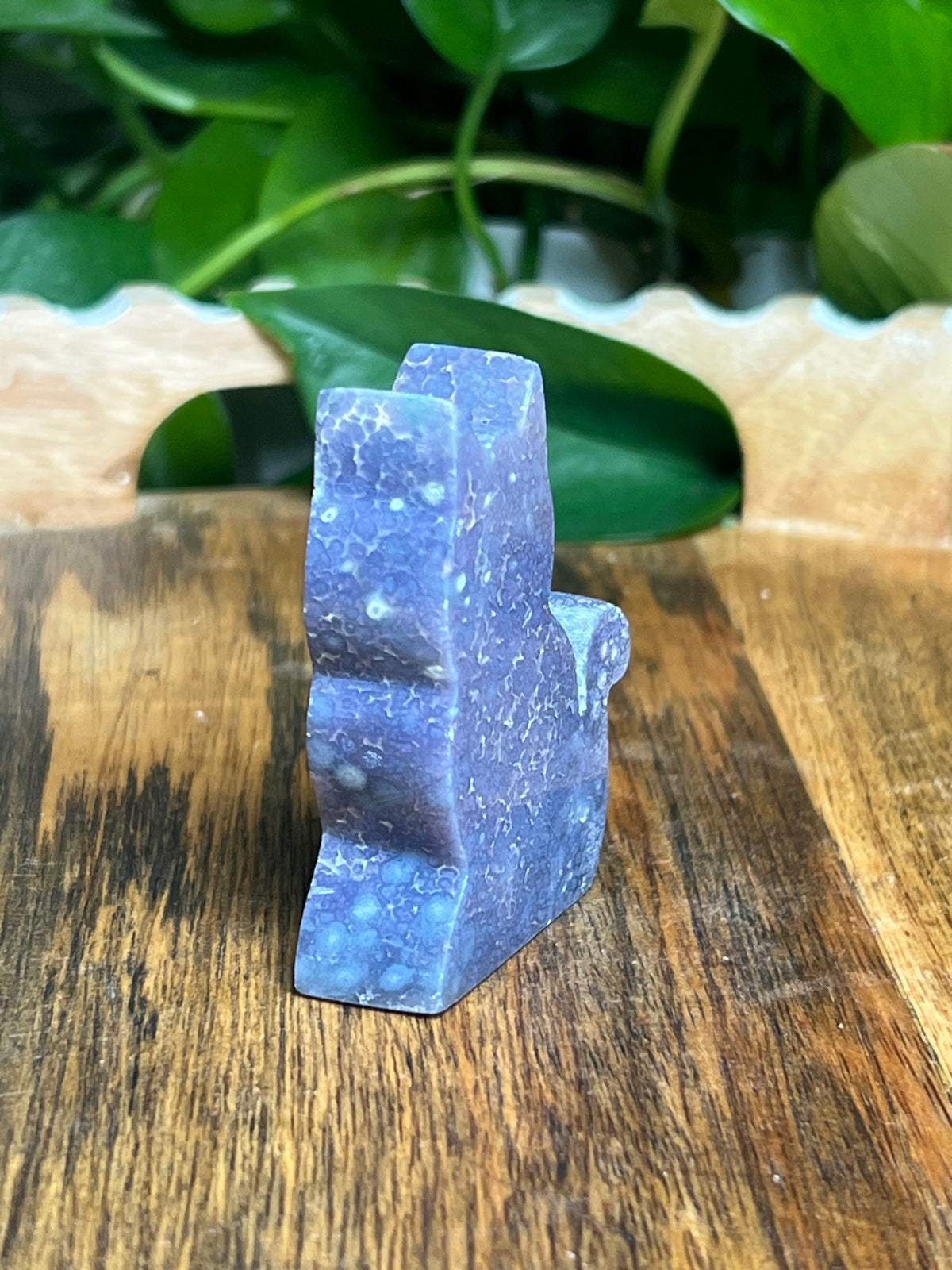 Grape Agate Mini Cat: BS