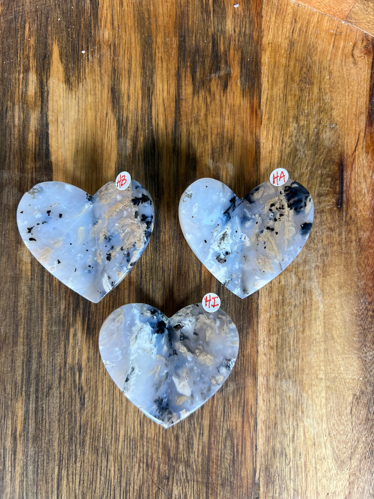 Dendritic Tiger Agate 3D Butterflies