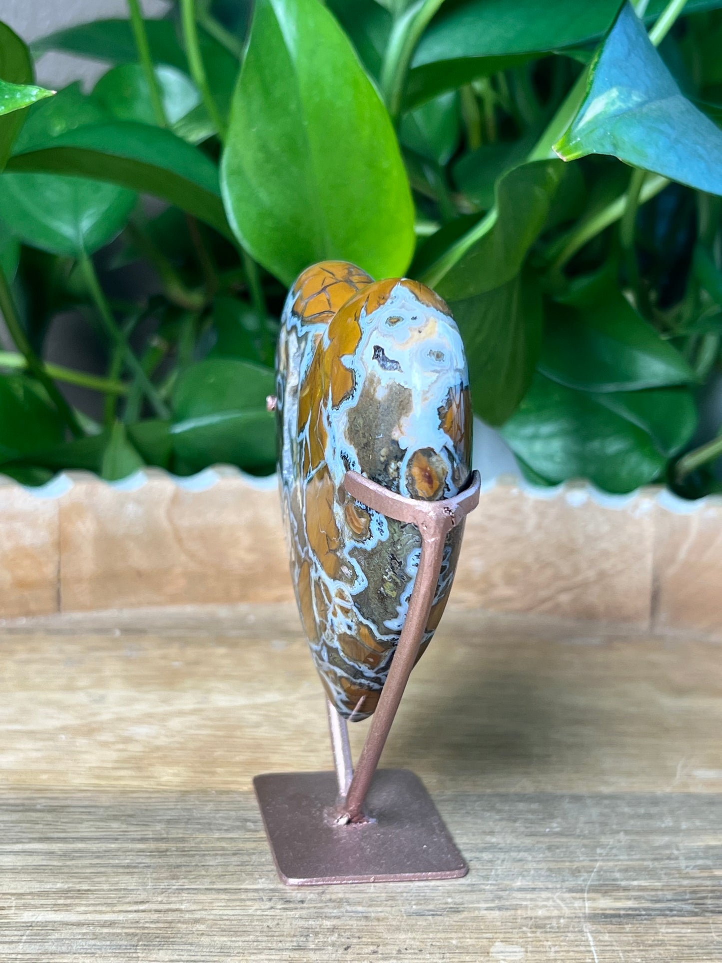 Brecciated Jasper Heart