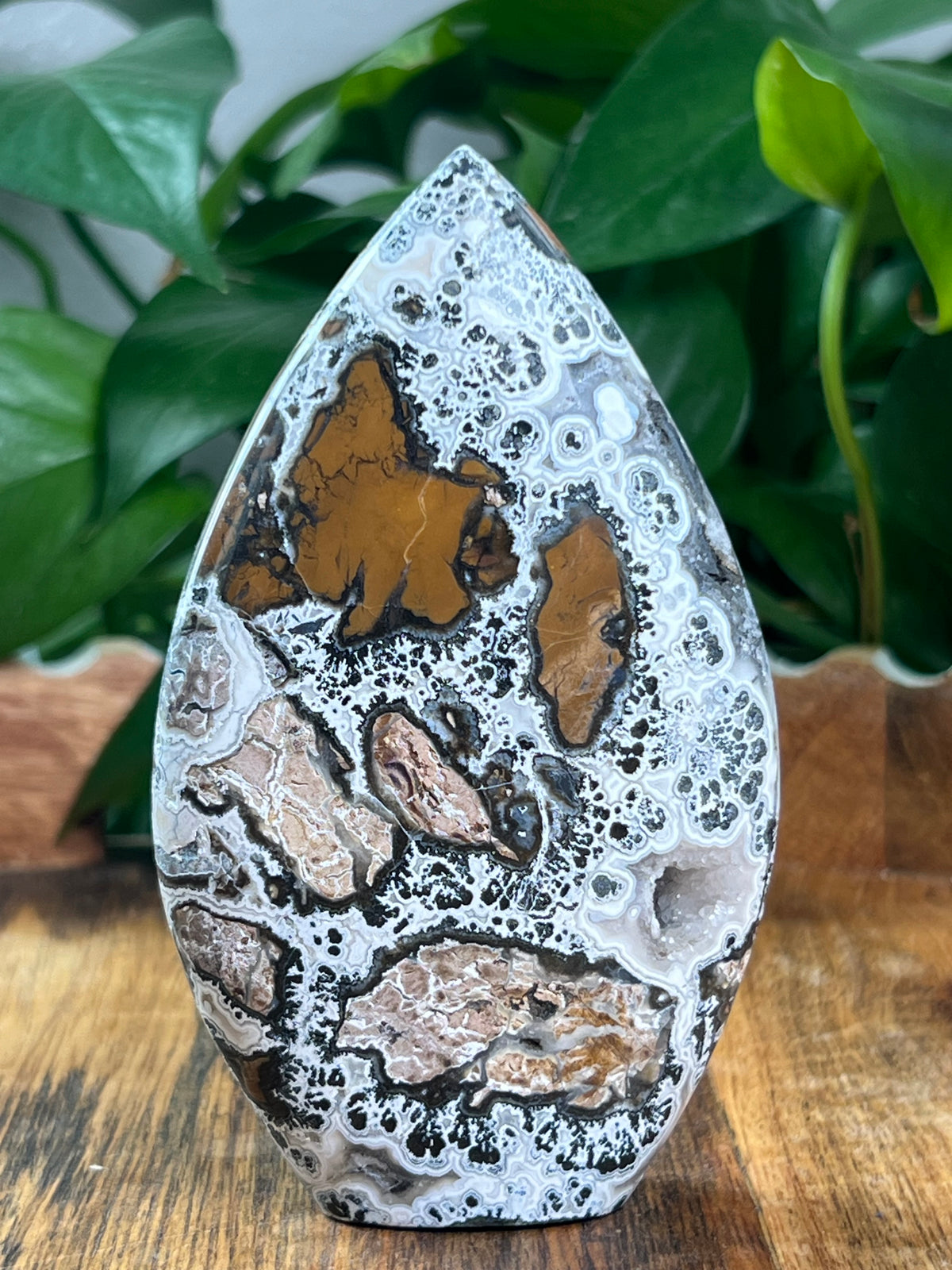 Brecciated Jasper Flame: B