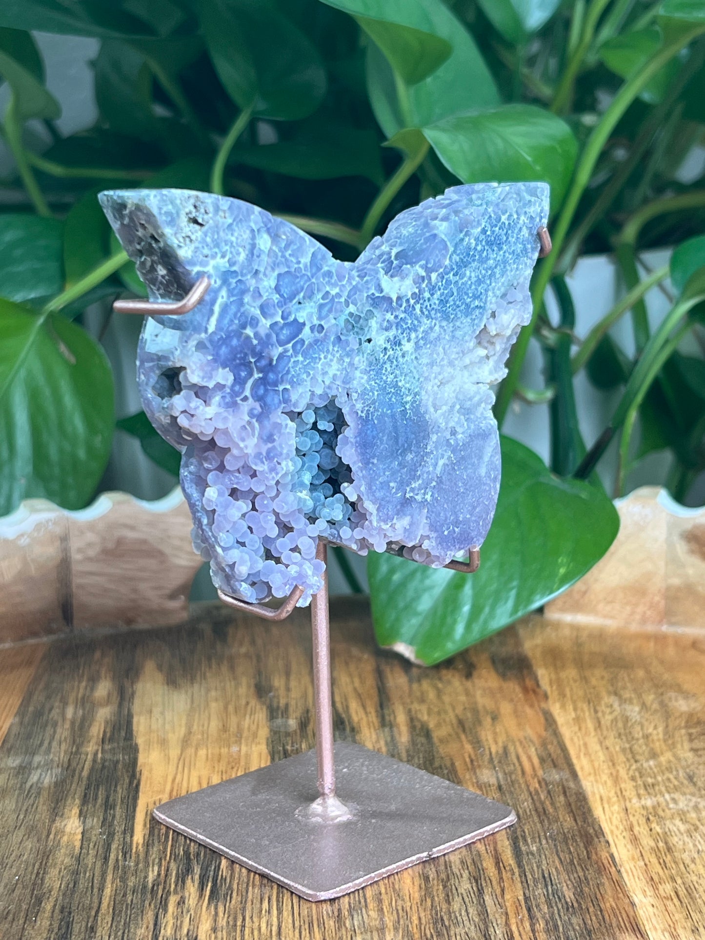 Grape Agate Butterfly: AD