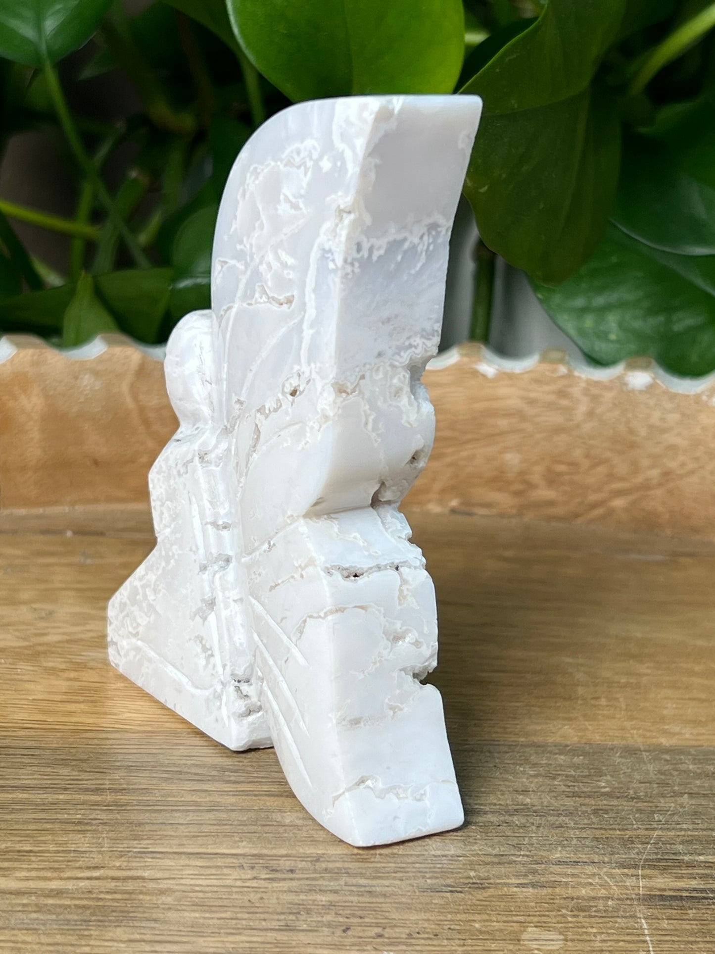 White Plume Agate Fairy