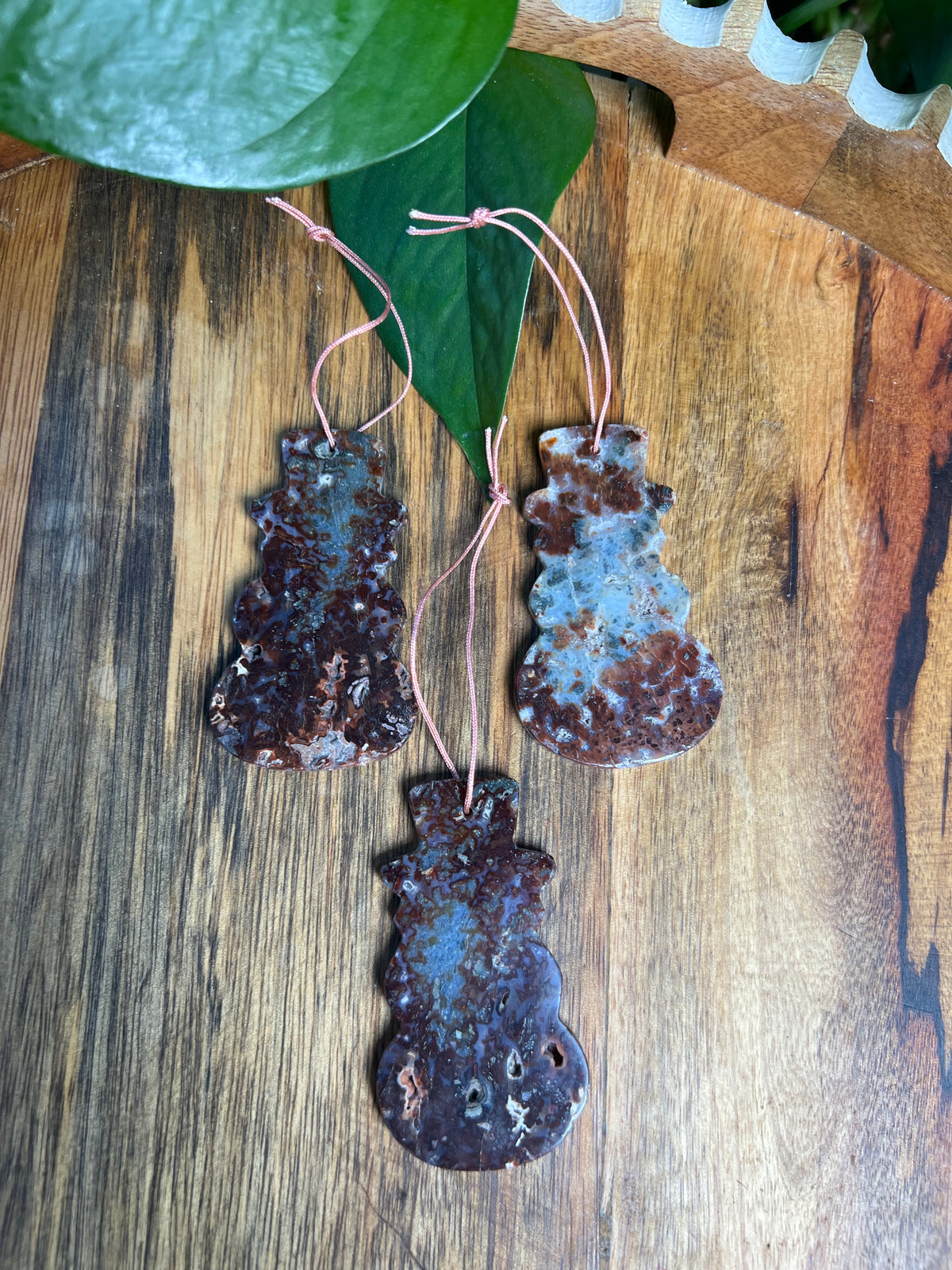 Marcasite Snowman Ornaments