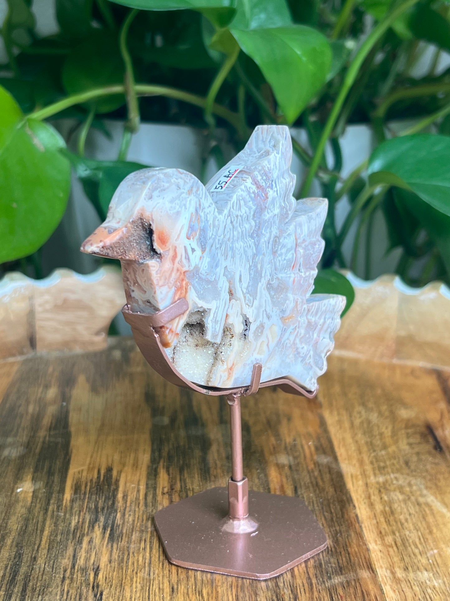 Tube Agate Bird: AC