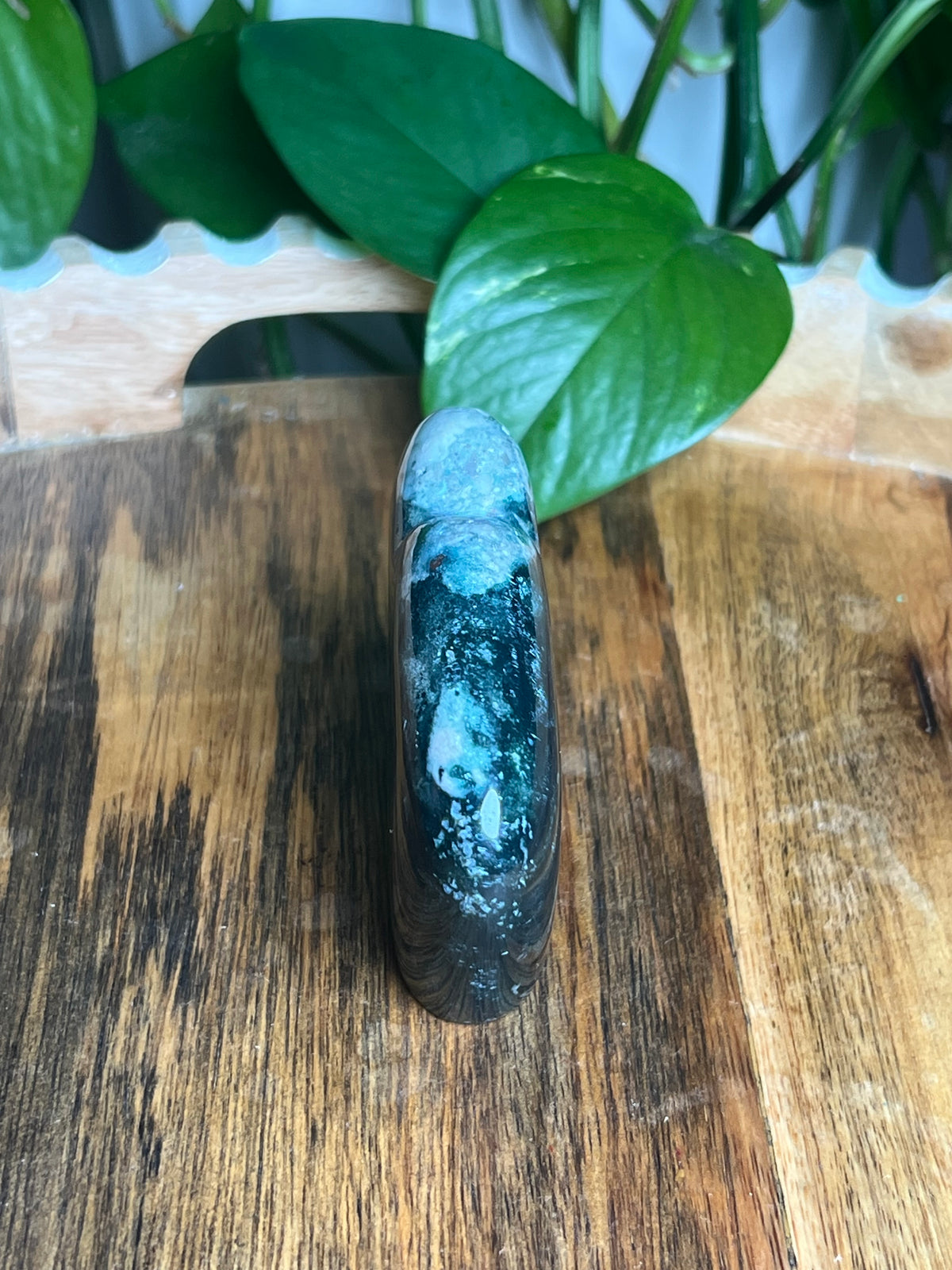 Blue Green Jasper Buffalo: BQ