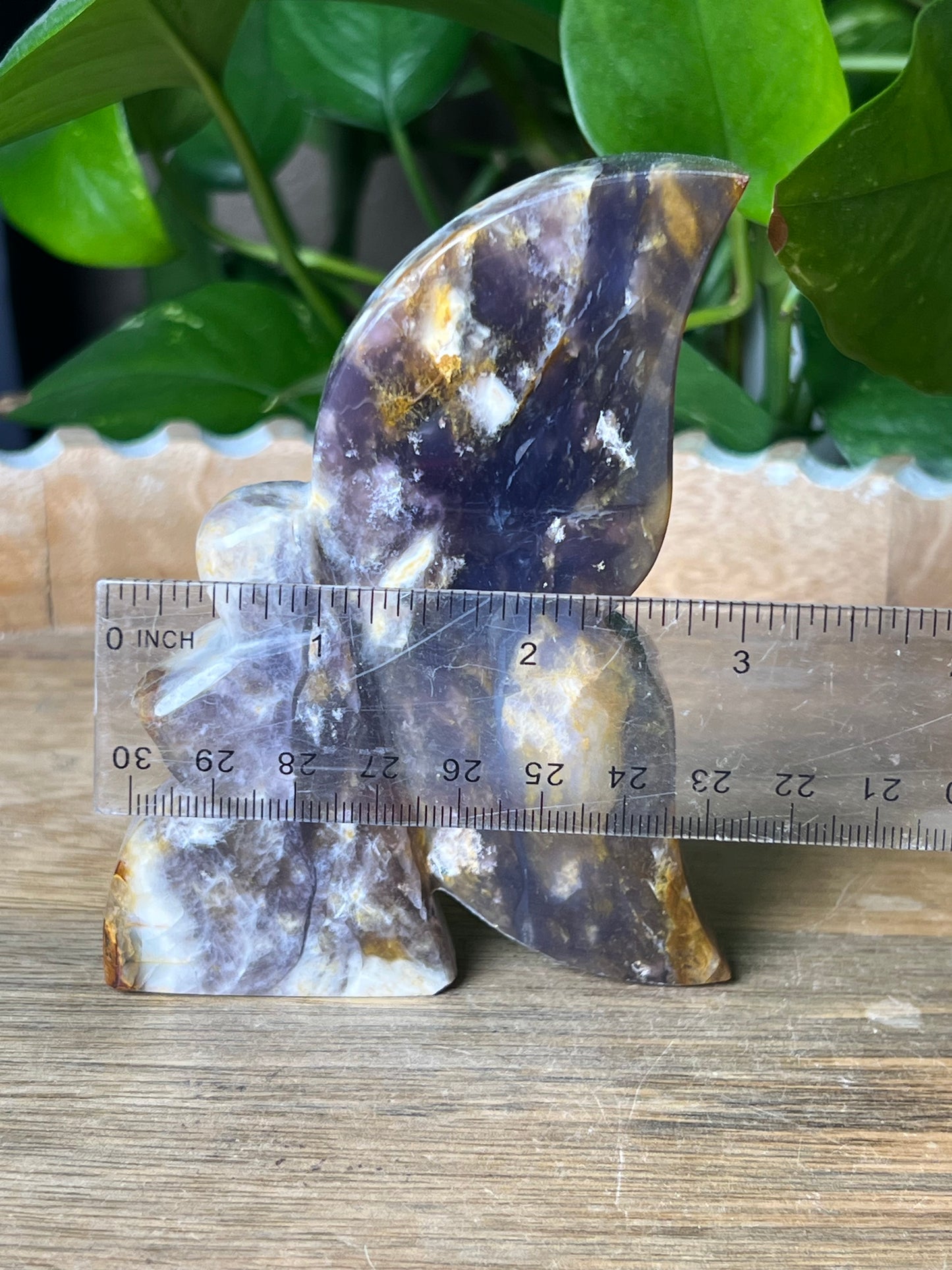 Purple Chalcedony Fairy