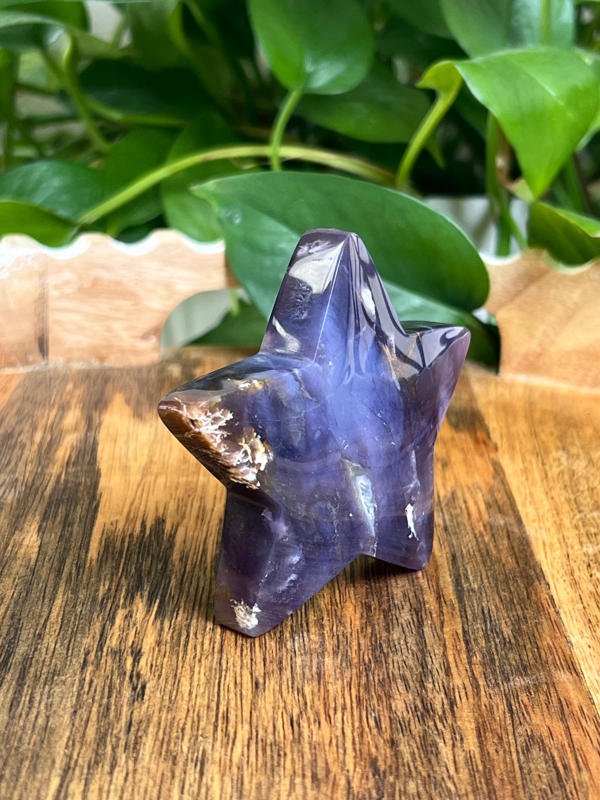 Purple Chalcedony Star: AG
