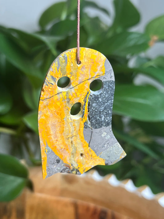 Bumblebee Jasper Ornament Ghost: AG