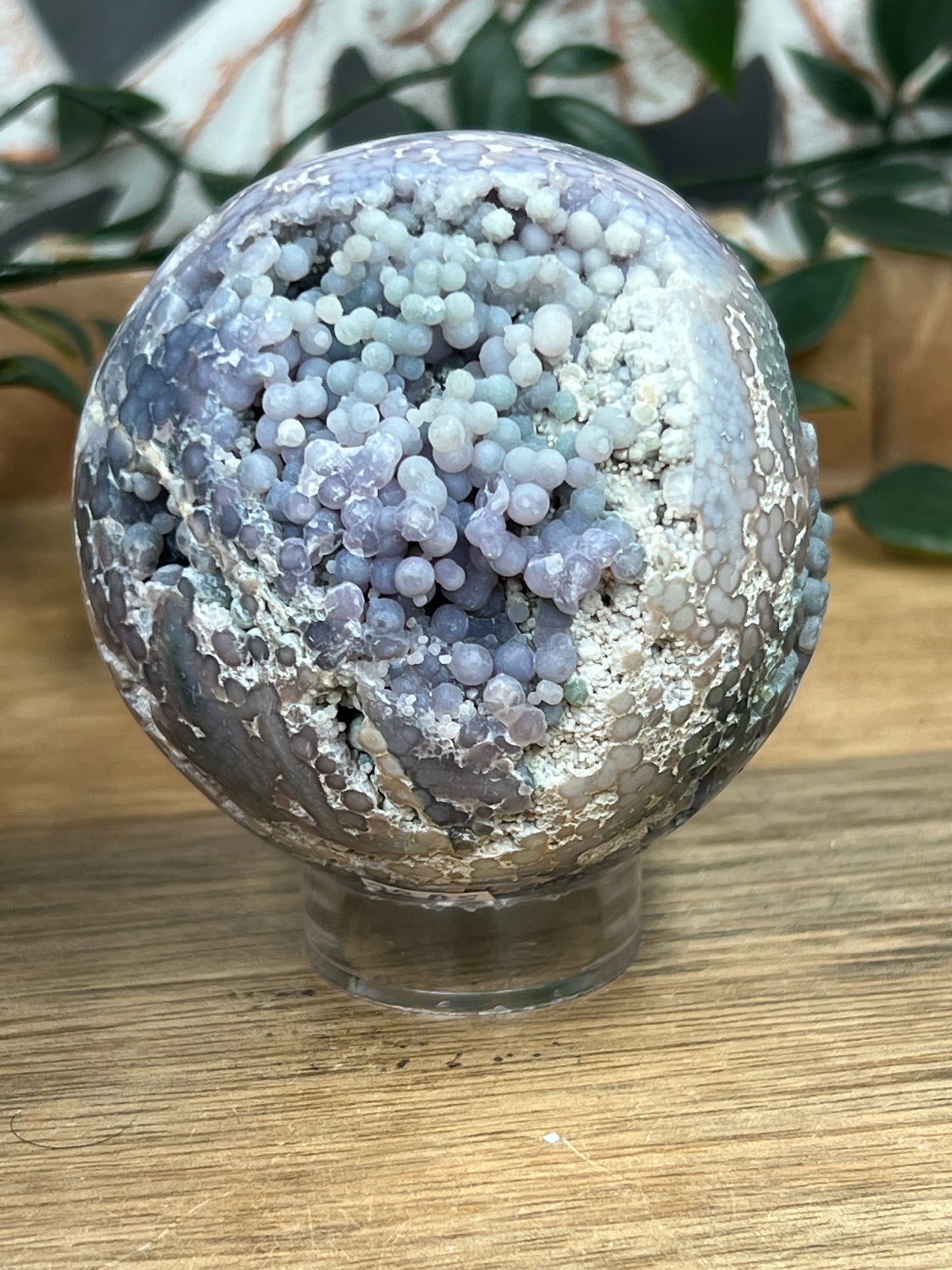 Grape Agate Sphere