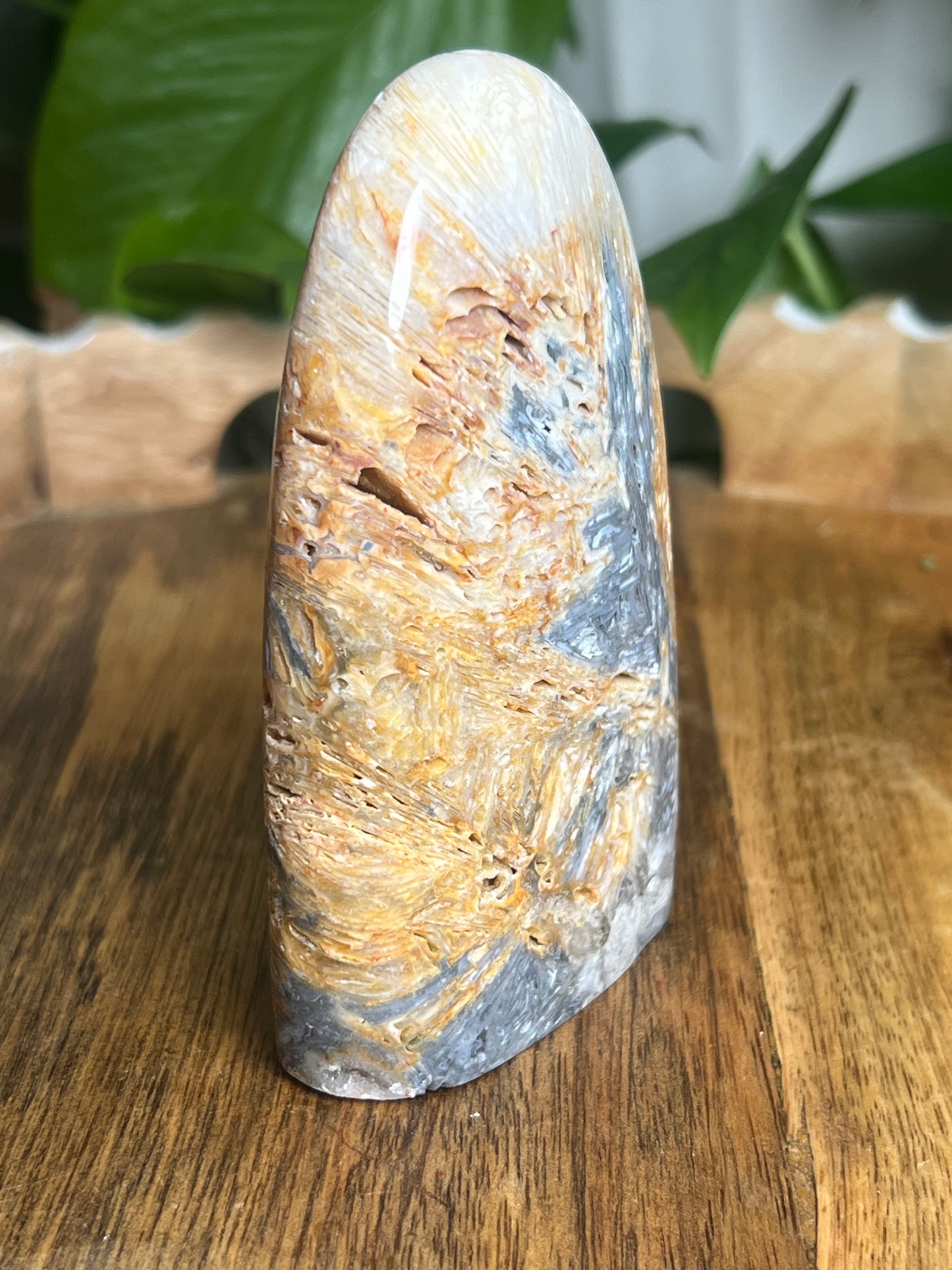 Tube Agate Freeform PC