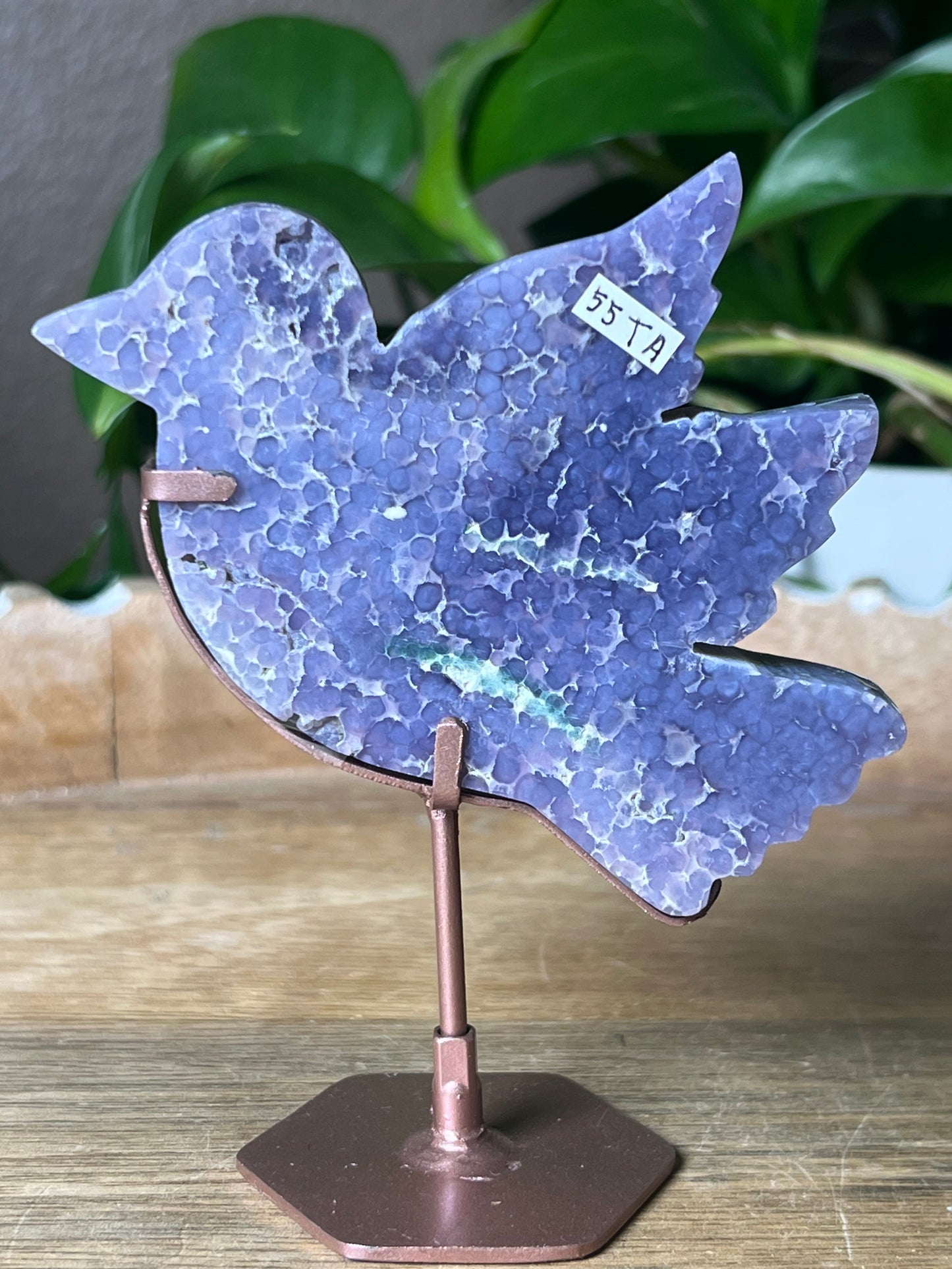 Grape Agate Bird