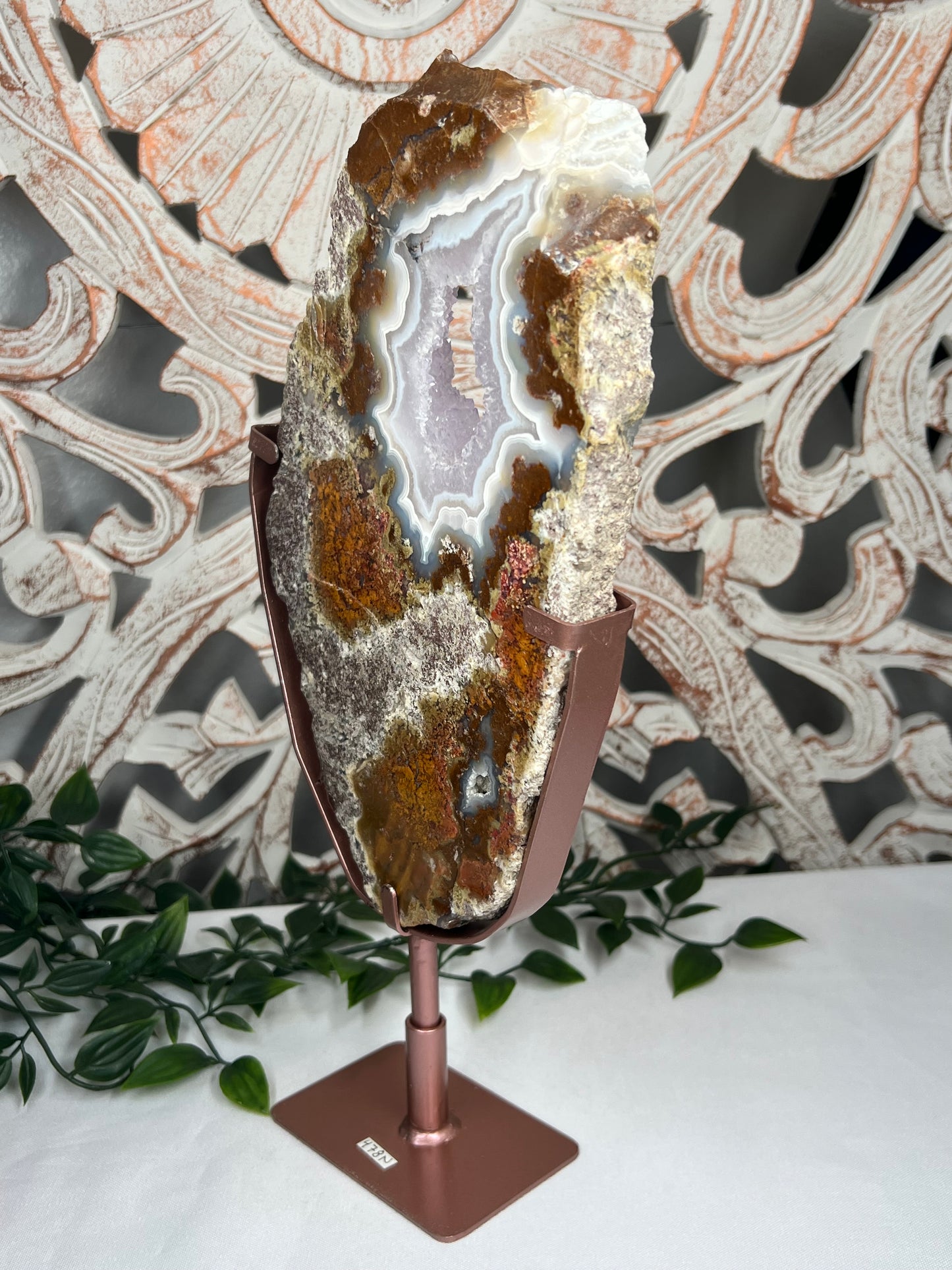 Scenic Moss Agate Slab