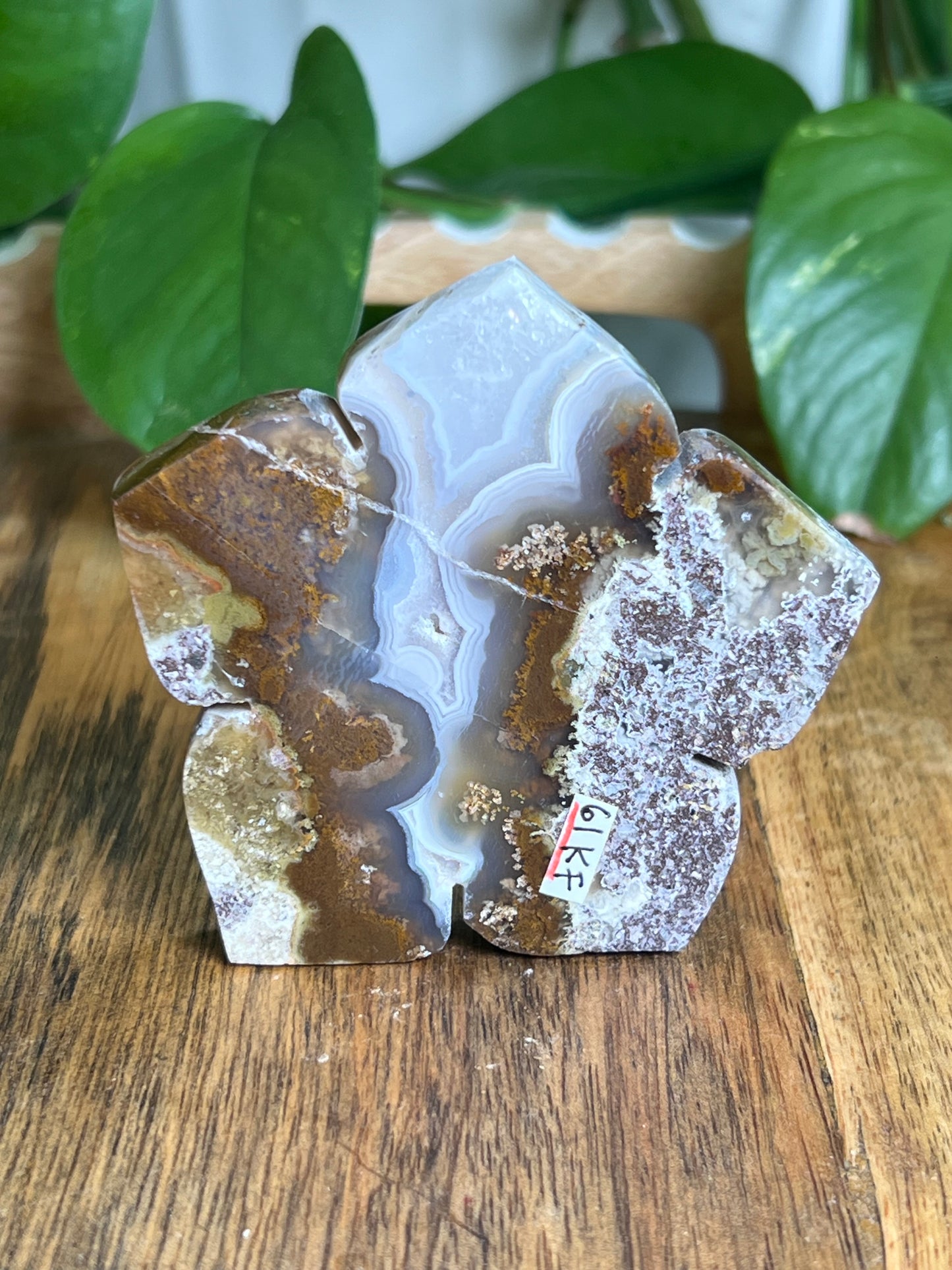 Scenic Moss Agate Flower KF