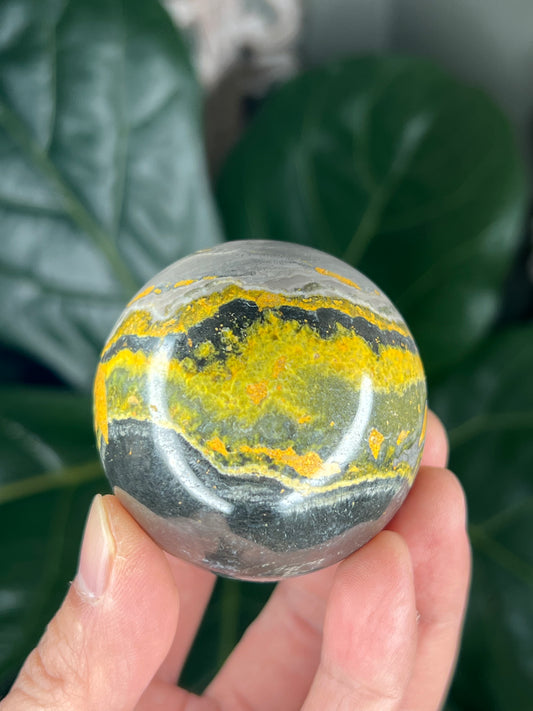 Bumblebee Jasper Sphere