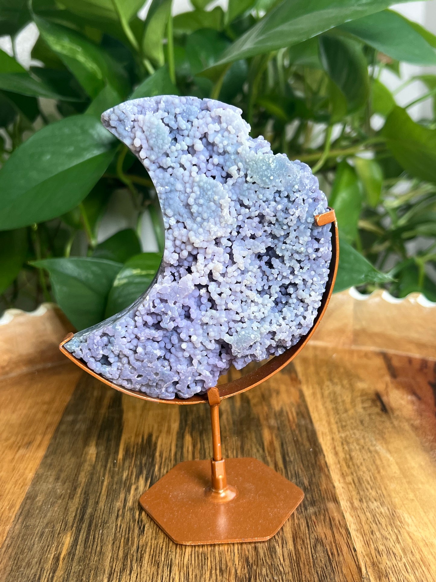 Grape Agate Moon: N