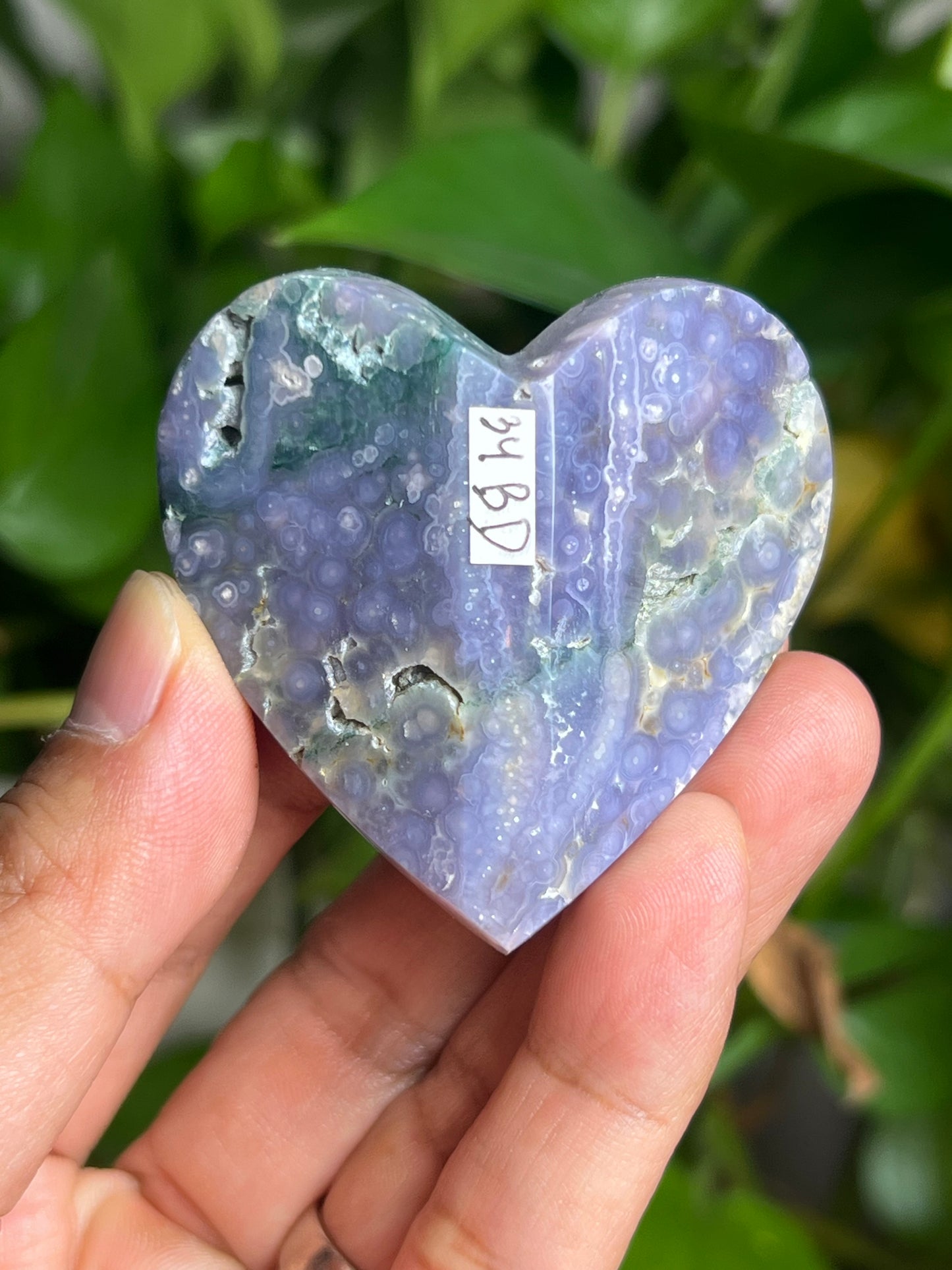 Grape Agate 3D Butterfly BD