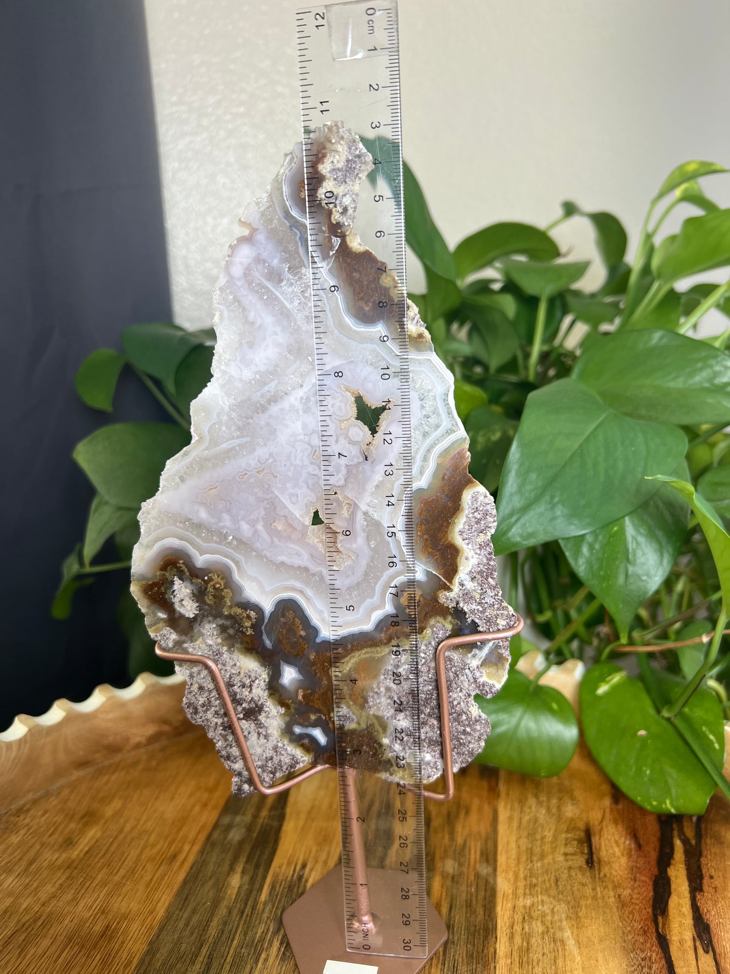 Scenic Moss Agate Slab