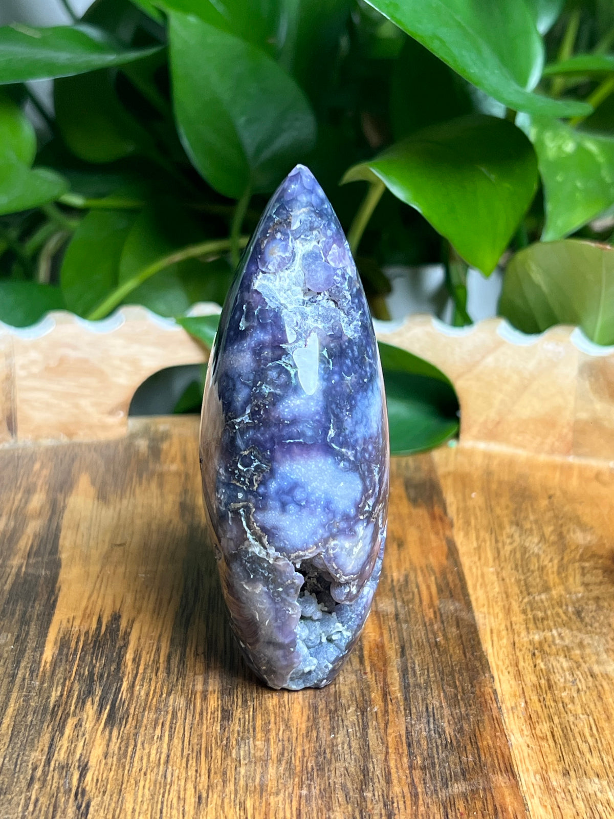 Grape Agate Flame: Q