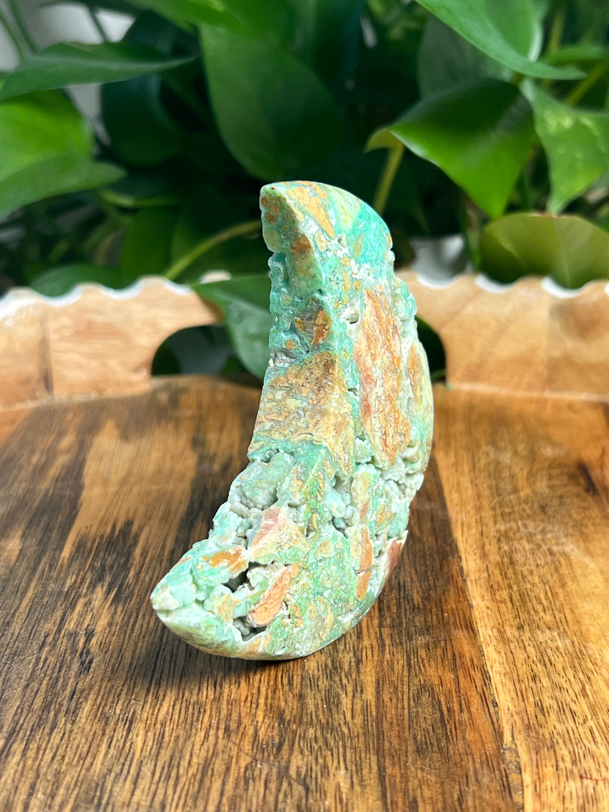 Smithsonite Self Standing Moon: PA