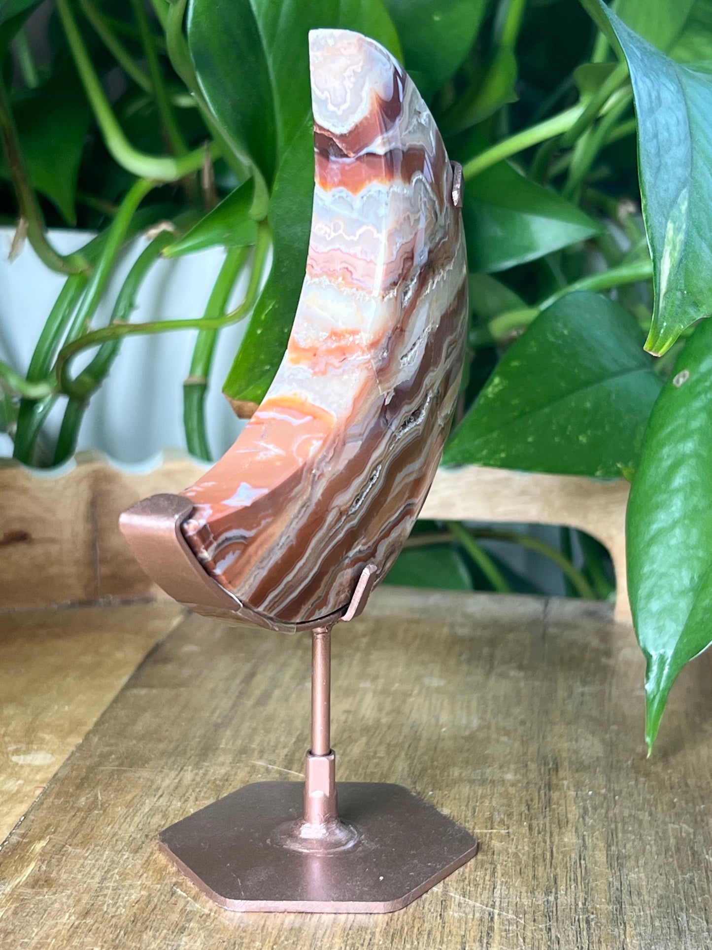 Crazy Lace Agate Moon