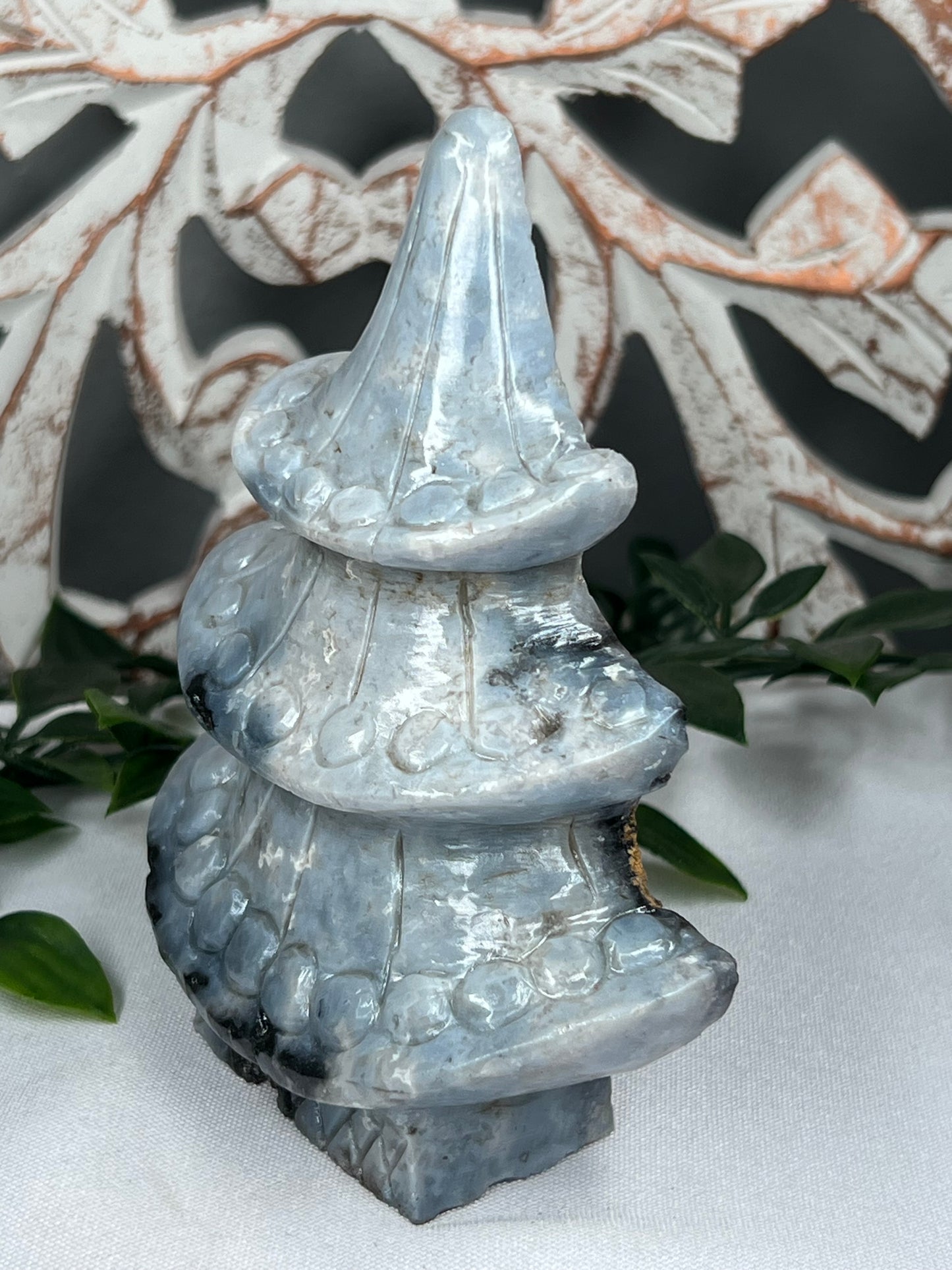 Blue Plume Agate Tree