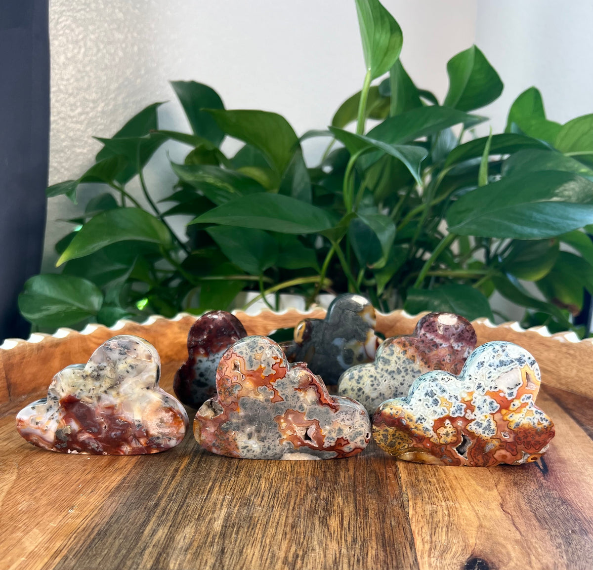 Marcasite Self Standing Clouds