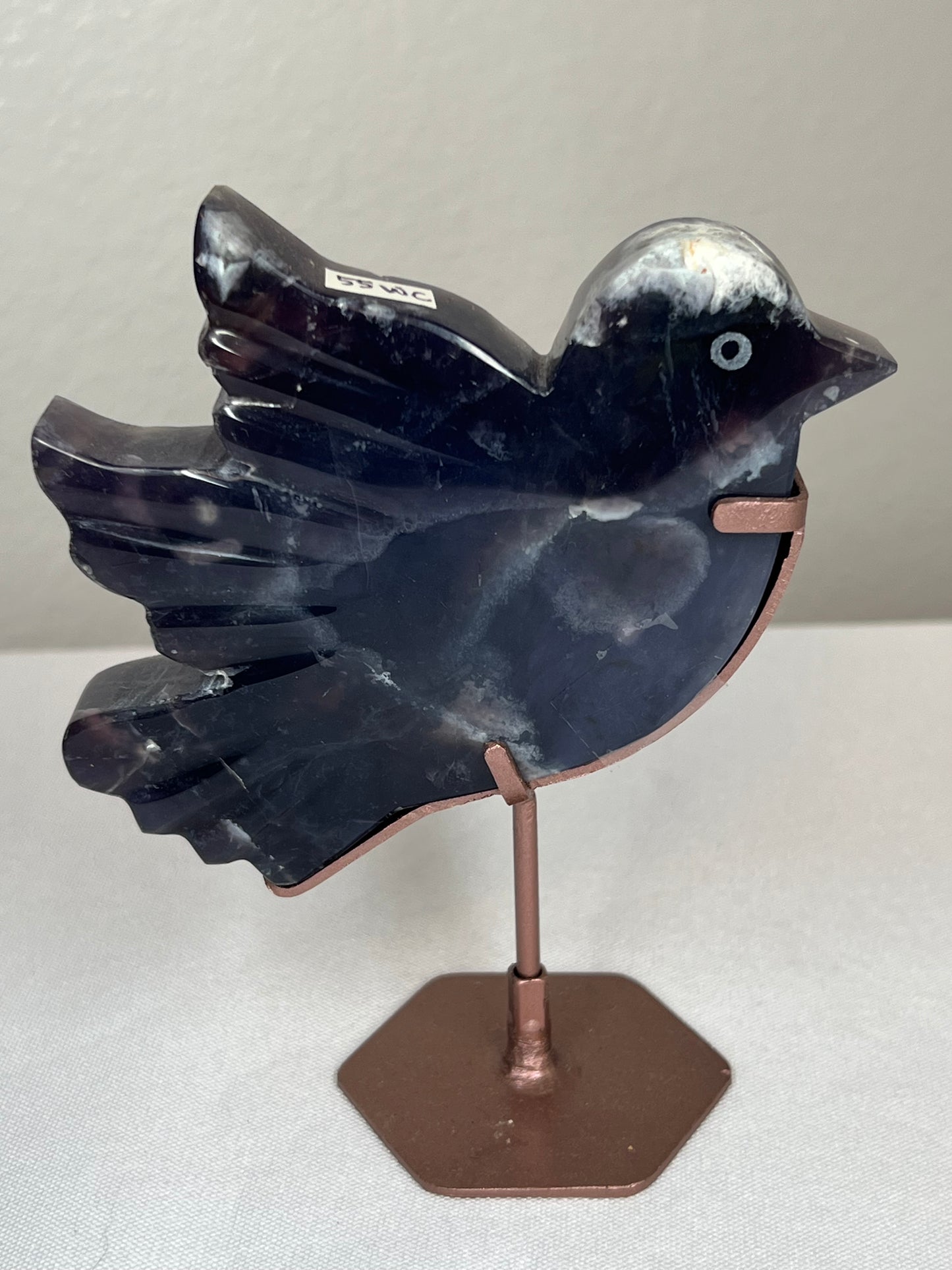 Purple Chalcedony Bird