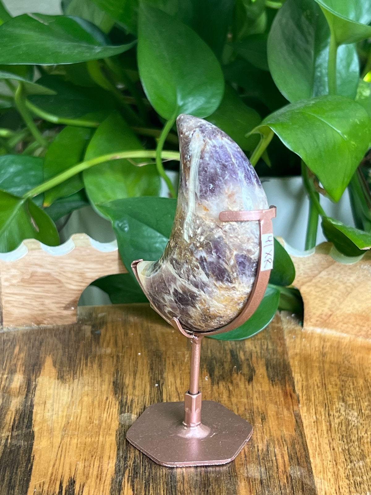 Indonesian Amethyst Puffy Moon: XR