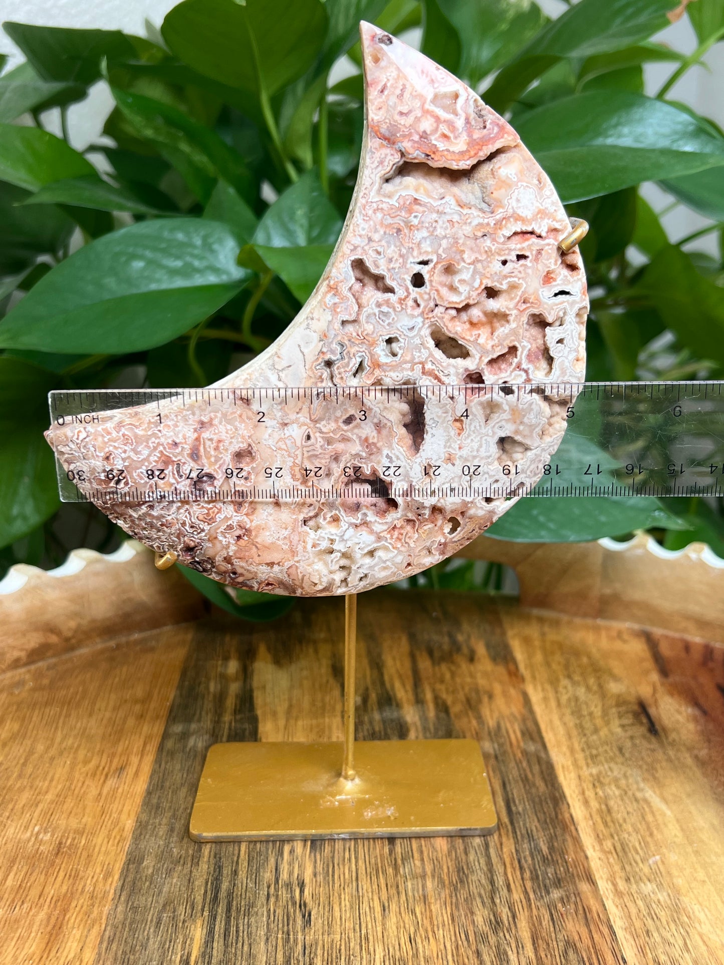 Crazy Lace Agate Moon: XT