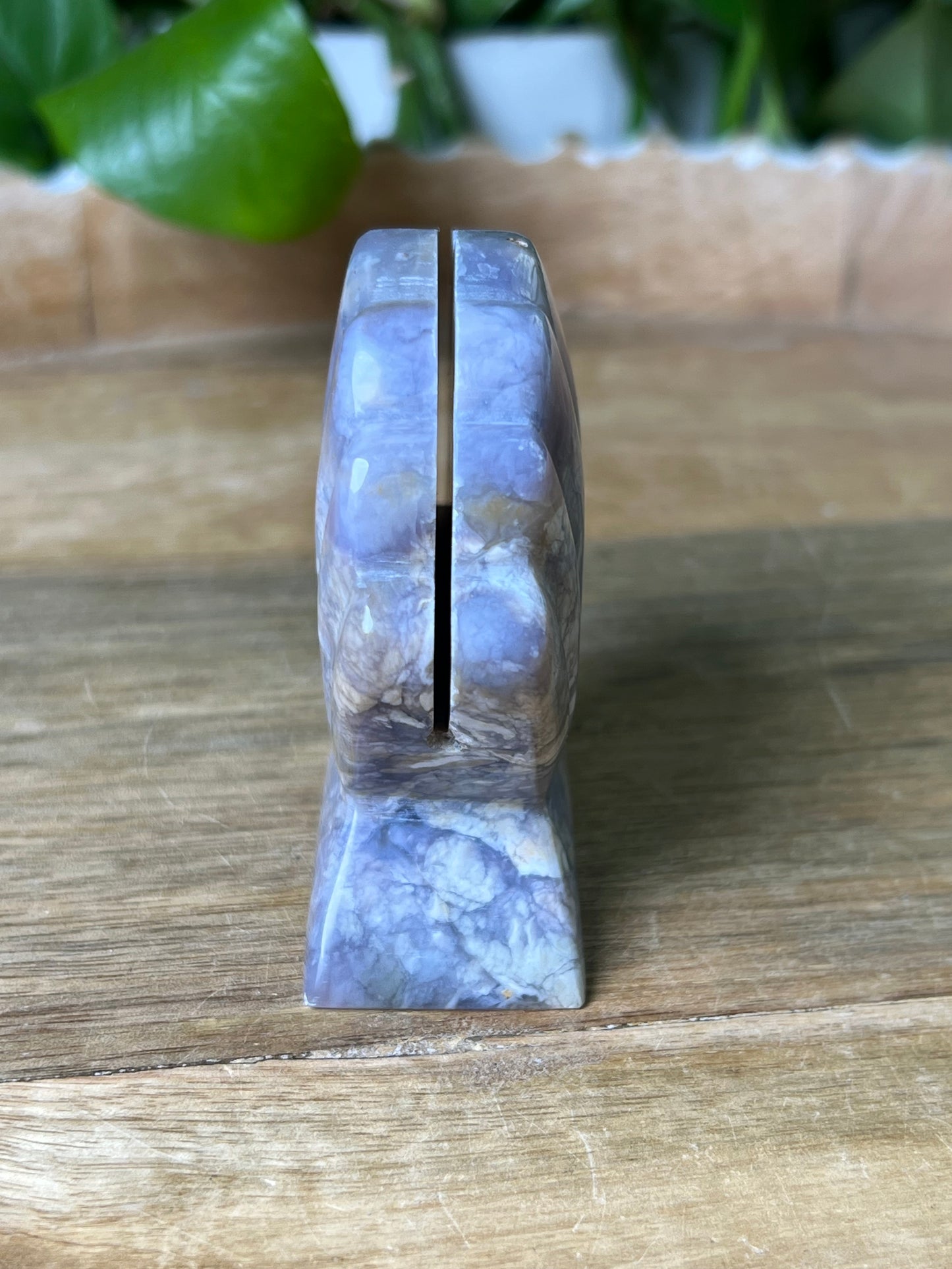 Purple Chalcedony Shell